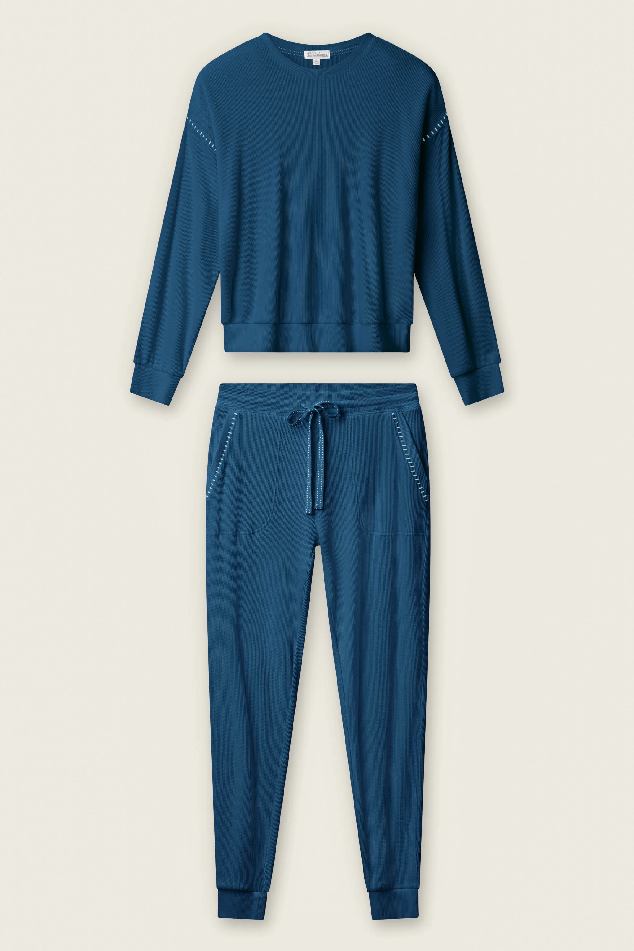 Cross Stitch Casuals Navy Lounge Set - Image 7