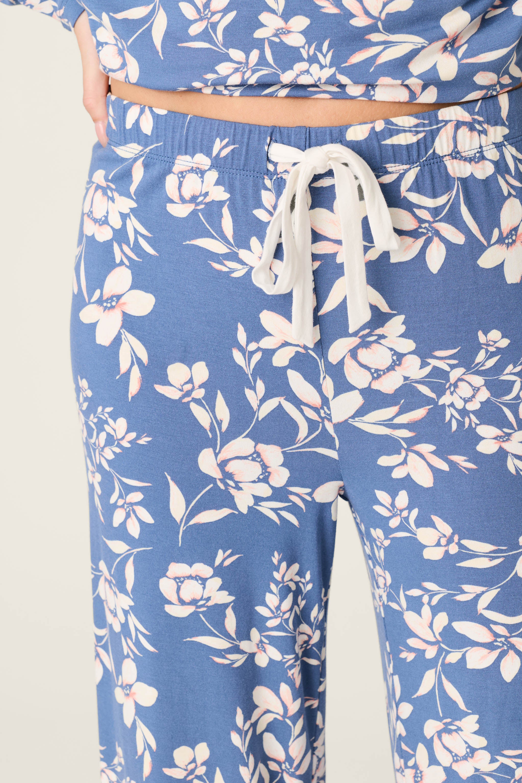 Flora Dreams Twilight Garden Open Leg PJ Pants - Image 5