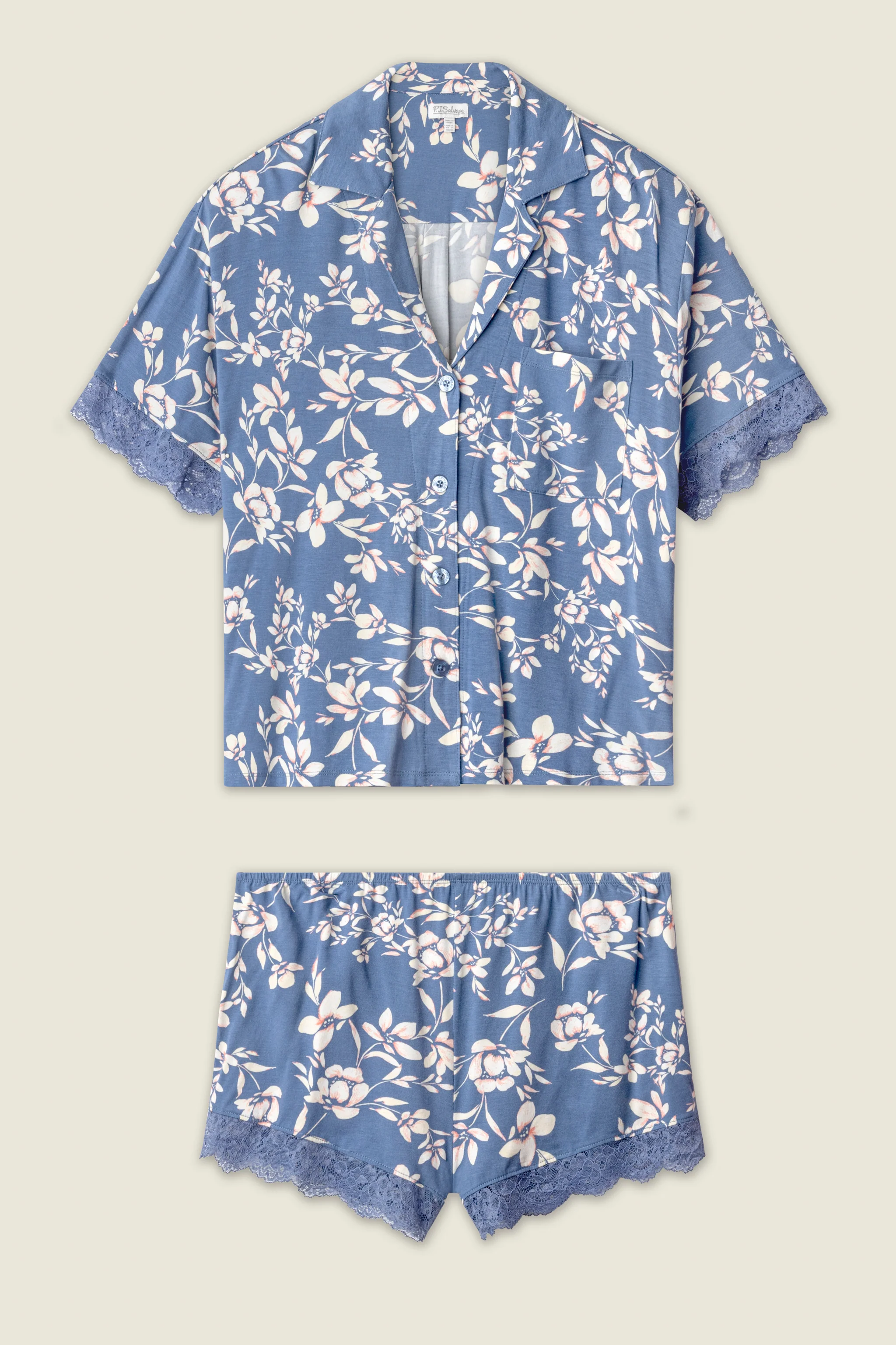 Flora Dreams Twilight Garden Short PJ Set - Image 6