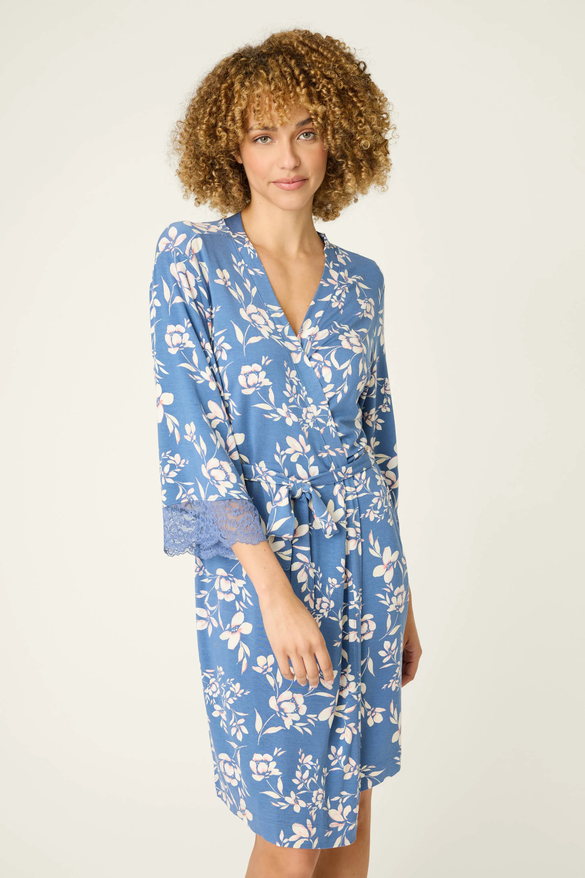 Flora Dreams Twilight Garden Robe - Image 4