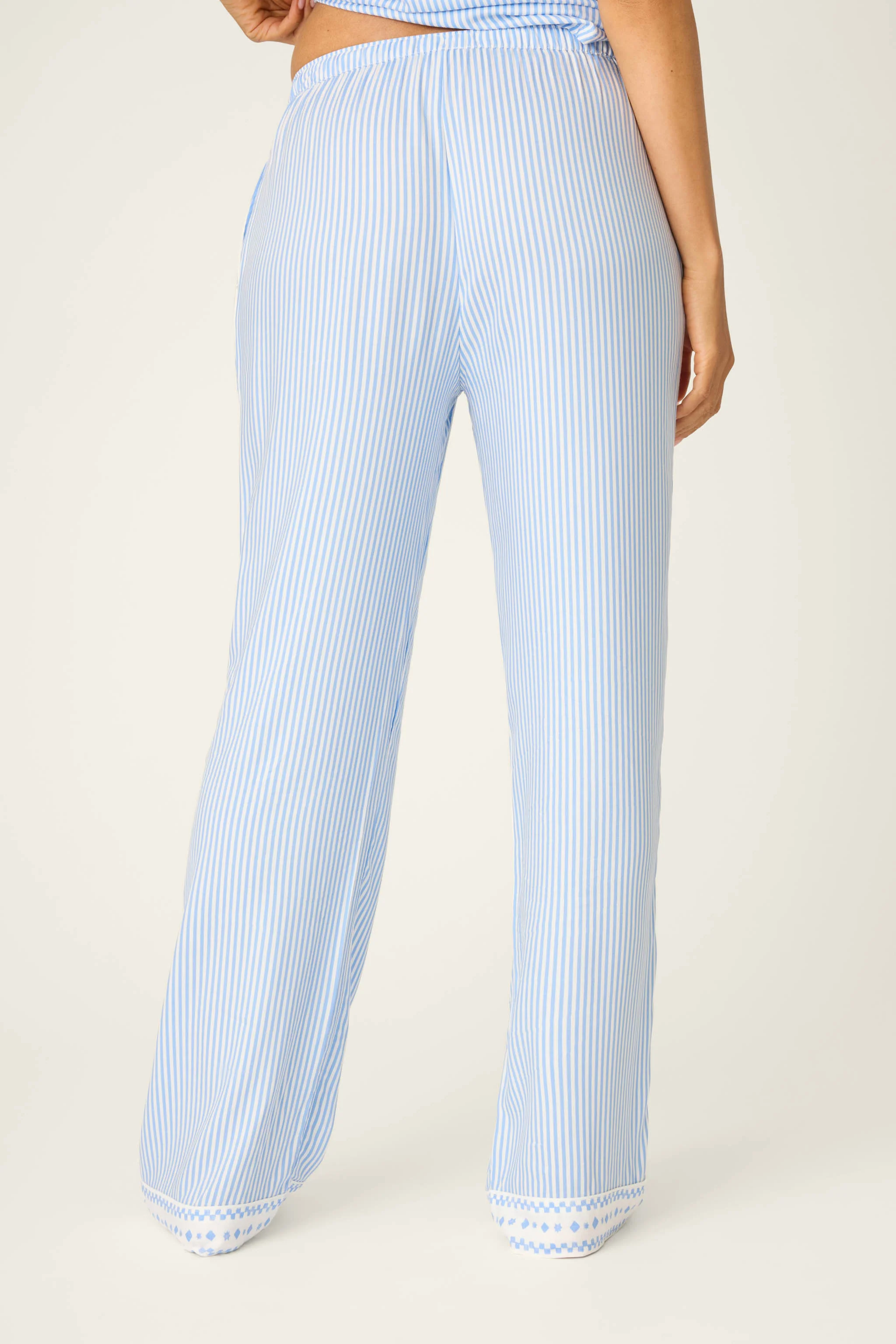 Frutta Fresca Striped Open Leg Pants - Image 4