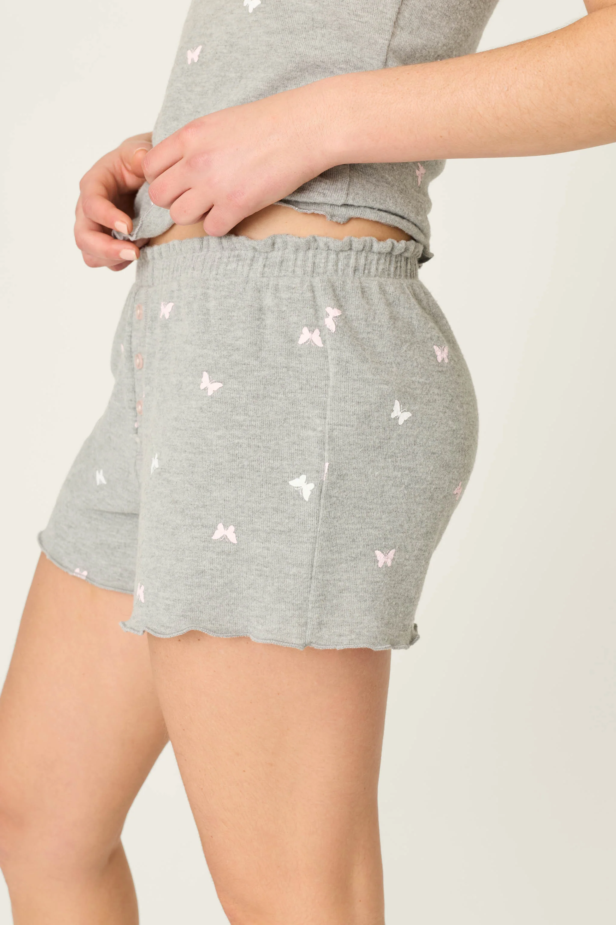 Peachy Mix & Match Butterfly Kisses Shorts - Image 5
