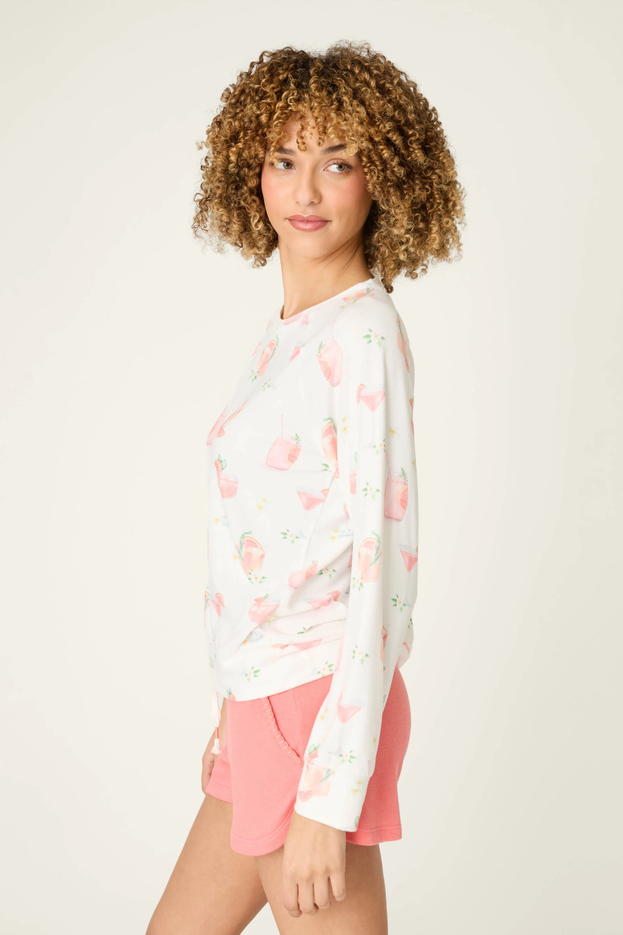 Paloma Mama Sweet Sips Long Sleeve Top - Image 5