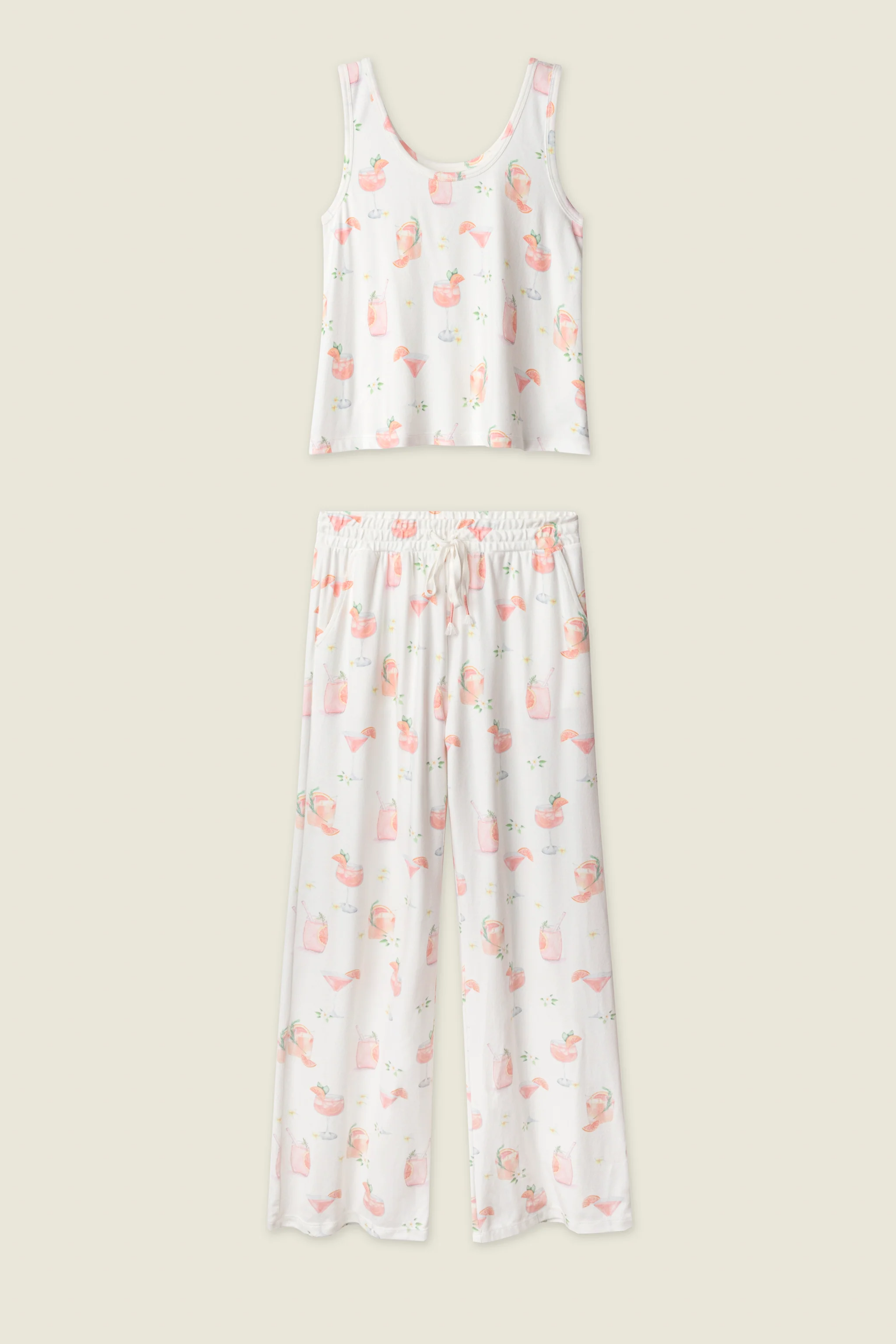Paloma Mama Sweet Sips Long PJ Set - Image 7
