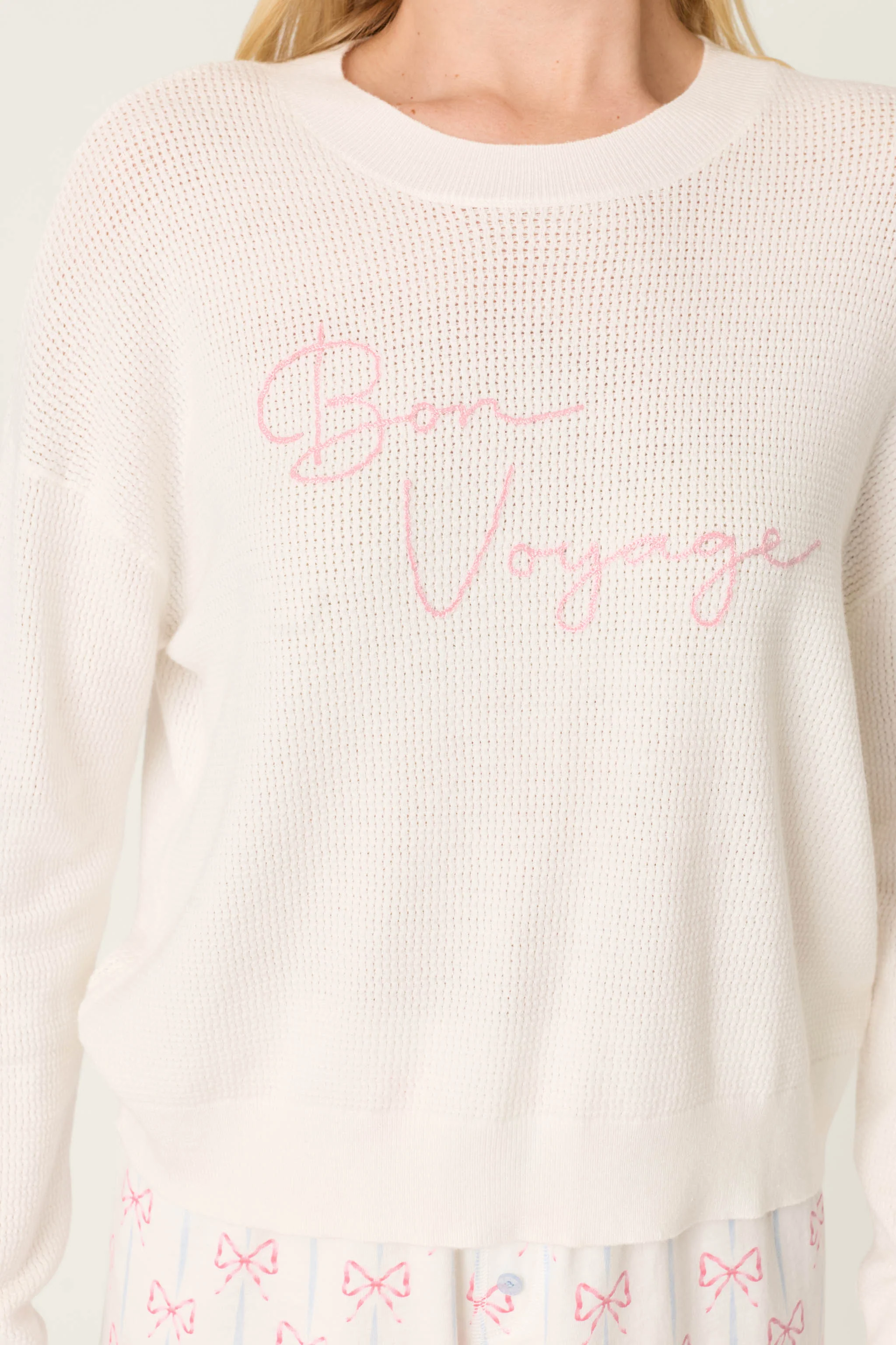 Playful Prints Bon Voyage Pullover Sweater - Image 5