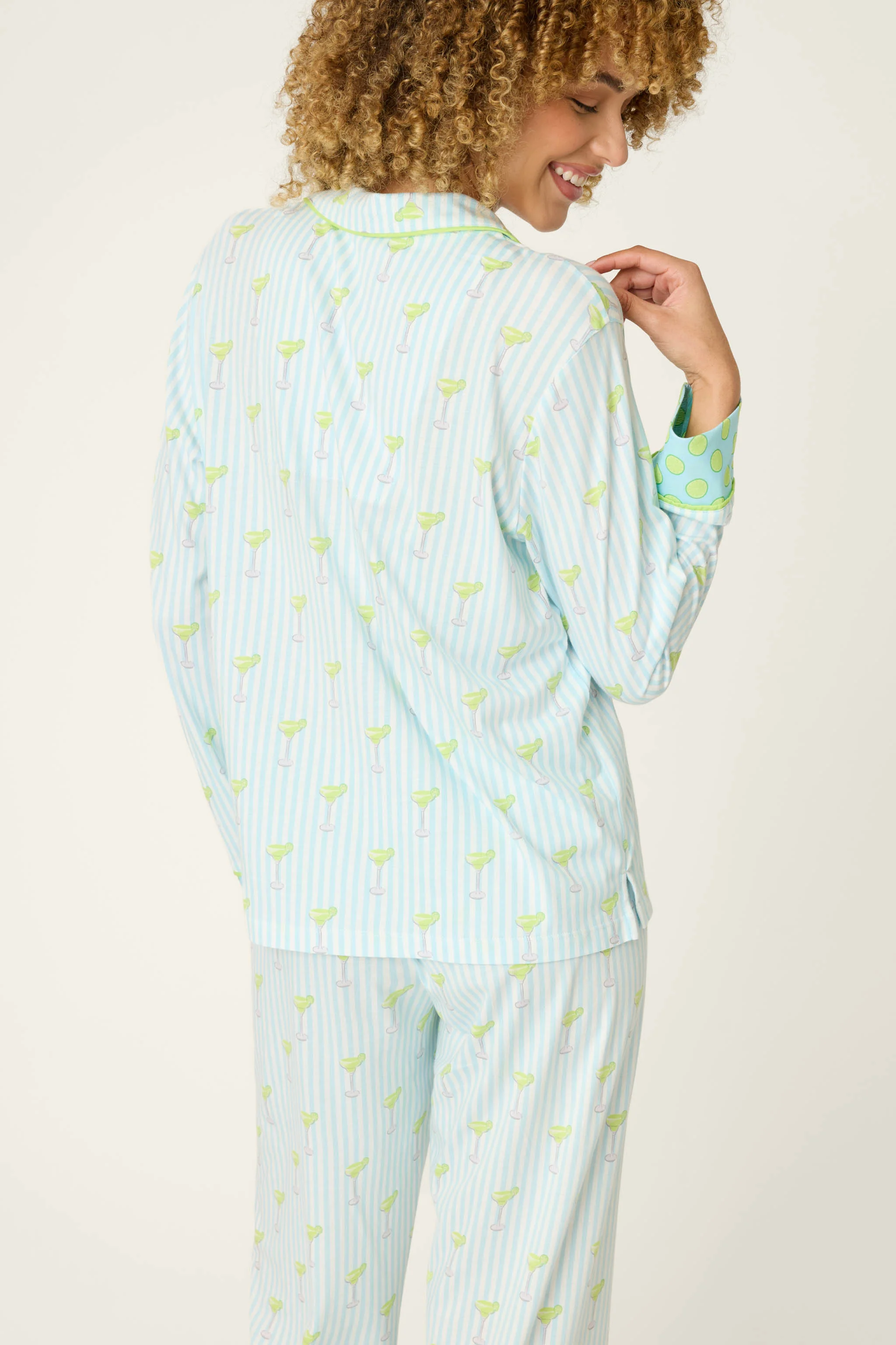 Playful Prints Salty Cadillac Long Sleeve Top - Image 4