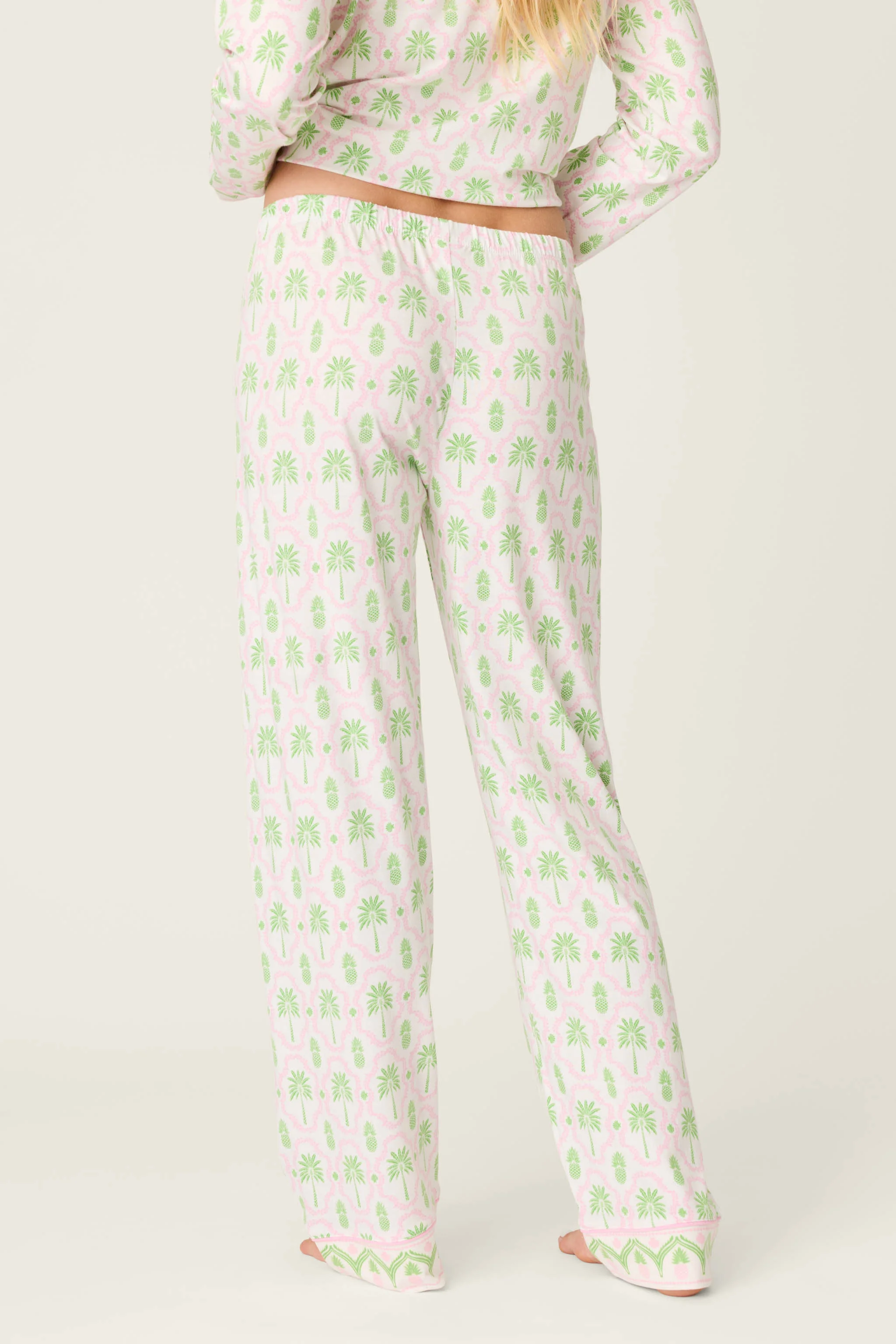 Playful Prints Island Time Open Leg PJ Pants - Image 4