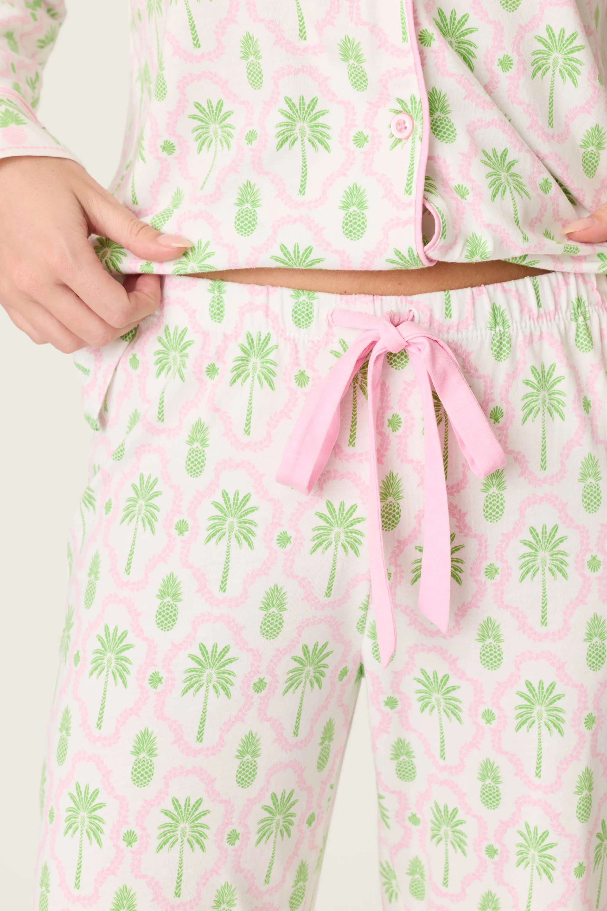 Playful Prints Island Time Open Leg PJ Pants - Image 6
