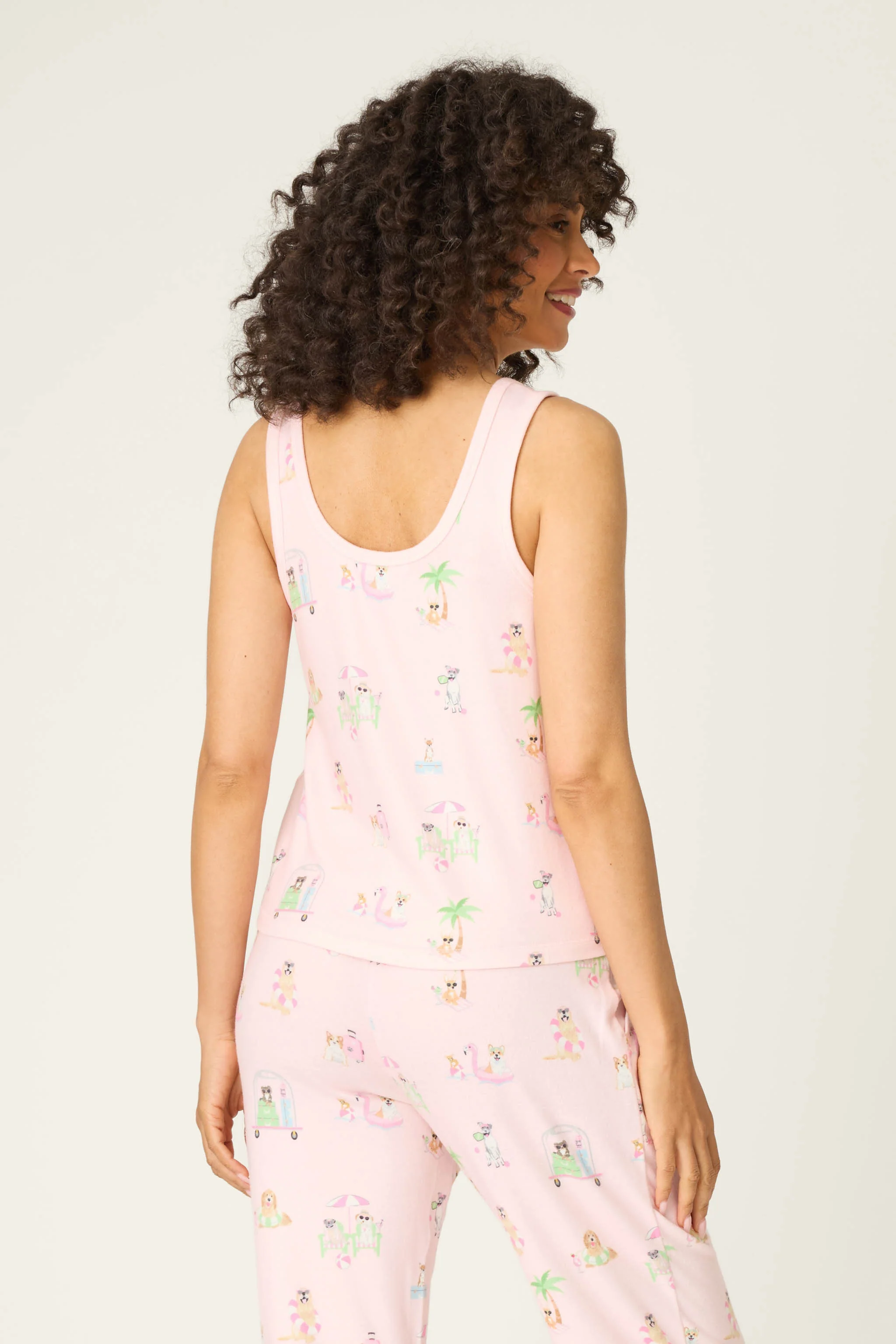 Pupcation Palms Sunnies & Sunshine Tank Top - Image 4