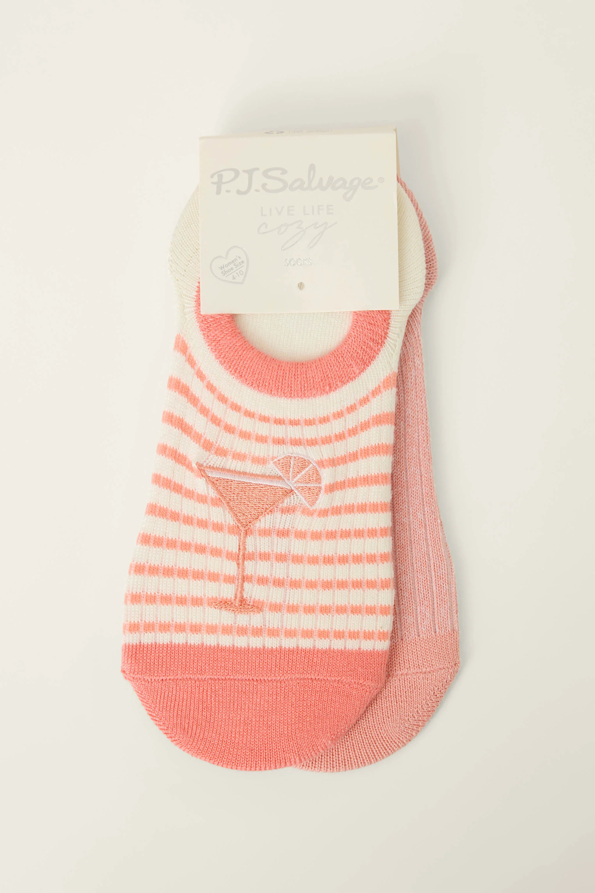 Paloma Mama Sweet Sips 2-Pack No Show Sock Liners - Image 2