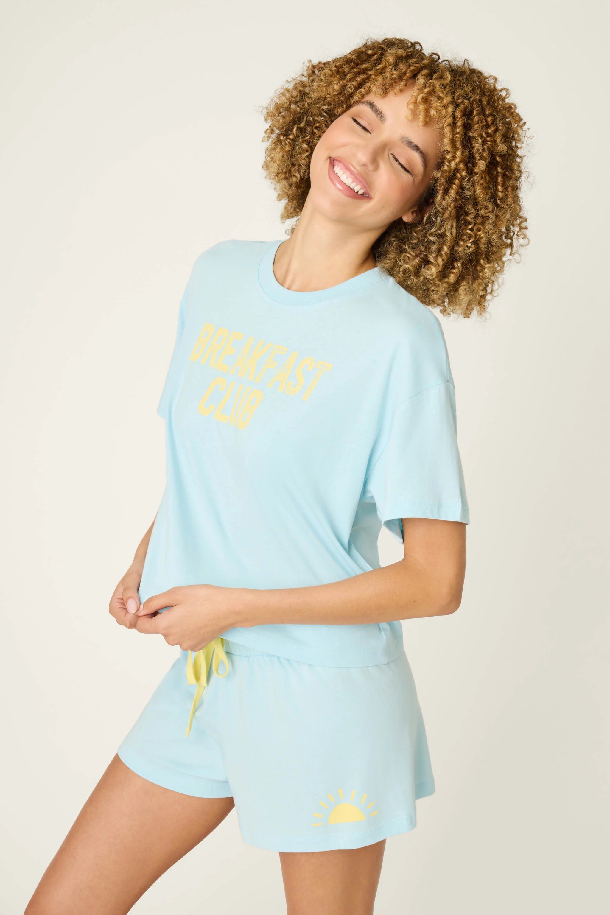 Breakfast Club Graphic Print Softee Set - Image 3
