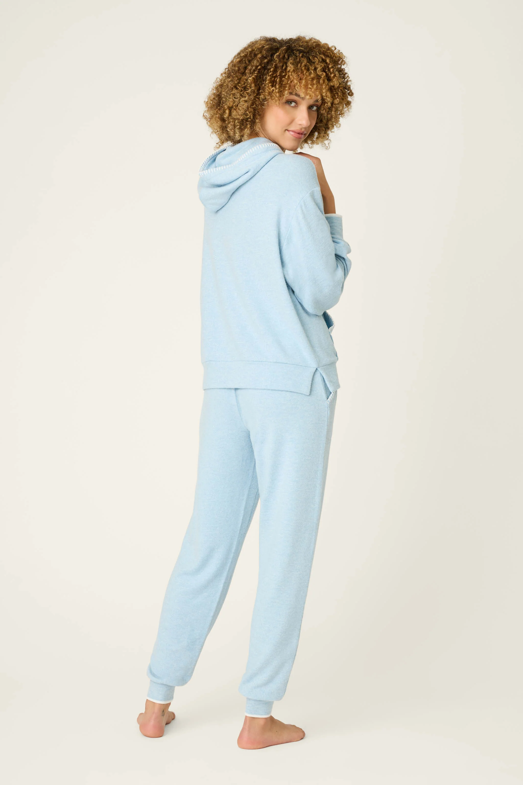 Western Blooms Dream Blue Lounge Set - Image 2