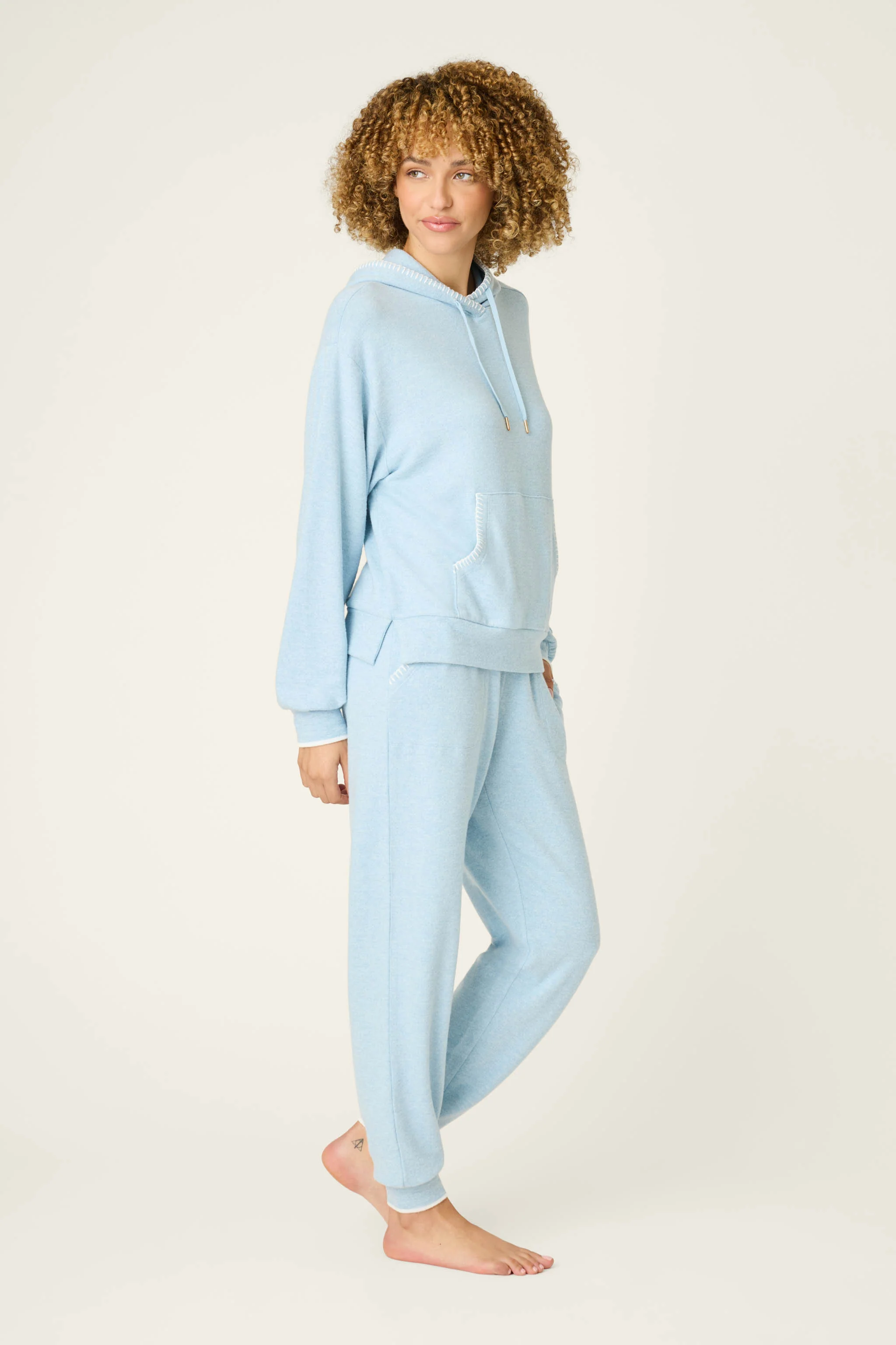 Western Blooms Dream Blue Lounge Set - Image 3