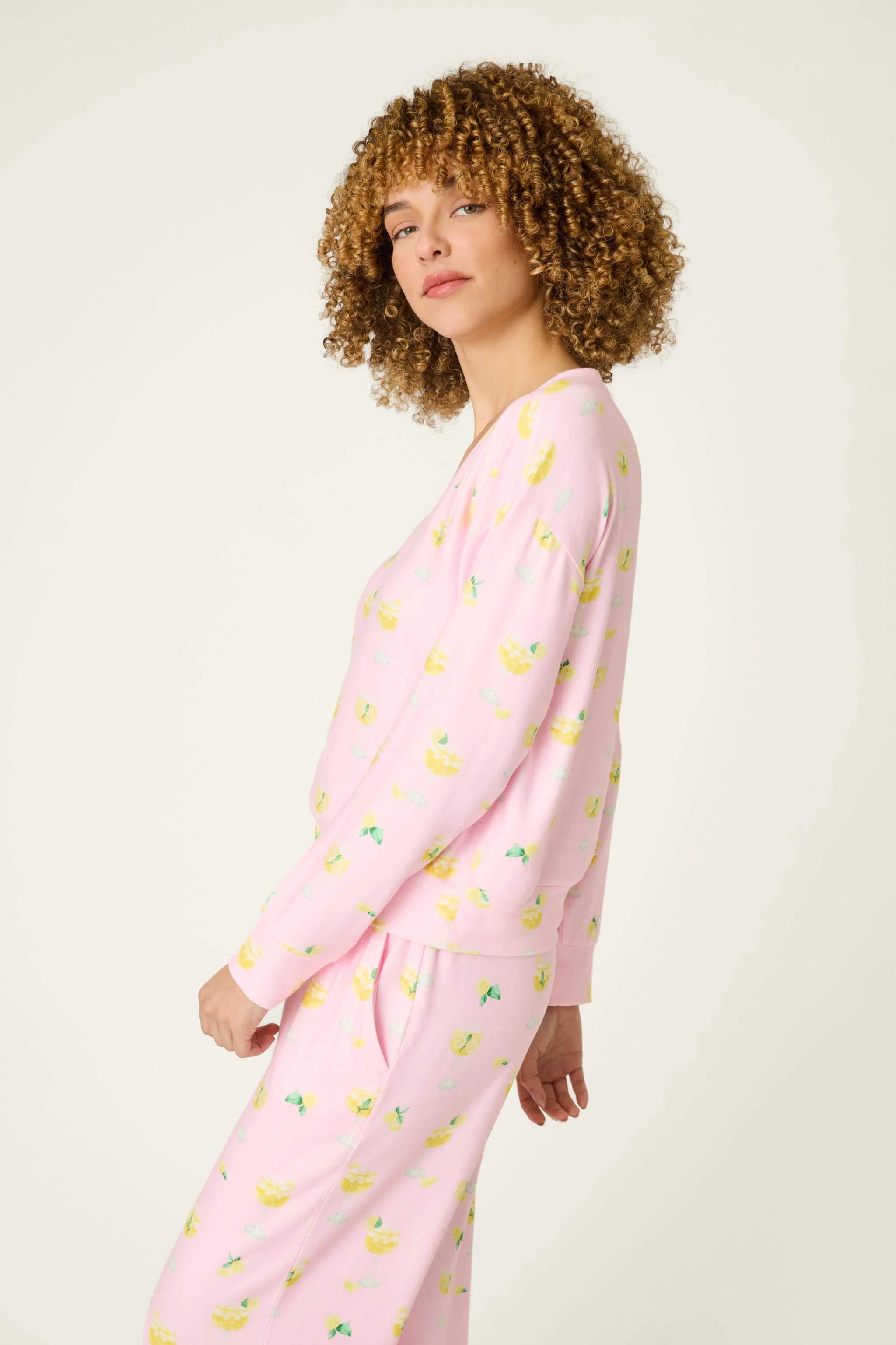 La Dolce Spritz Limoncello Life Long Sleeve Top - Image 5
