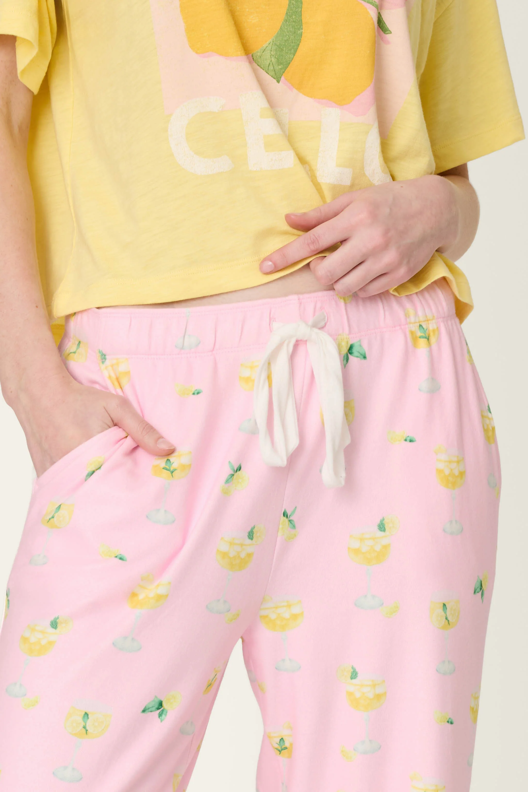 La Dolce Spritz Limoncello Life Pajama Pants - Image 6