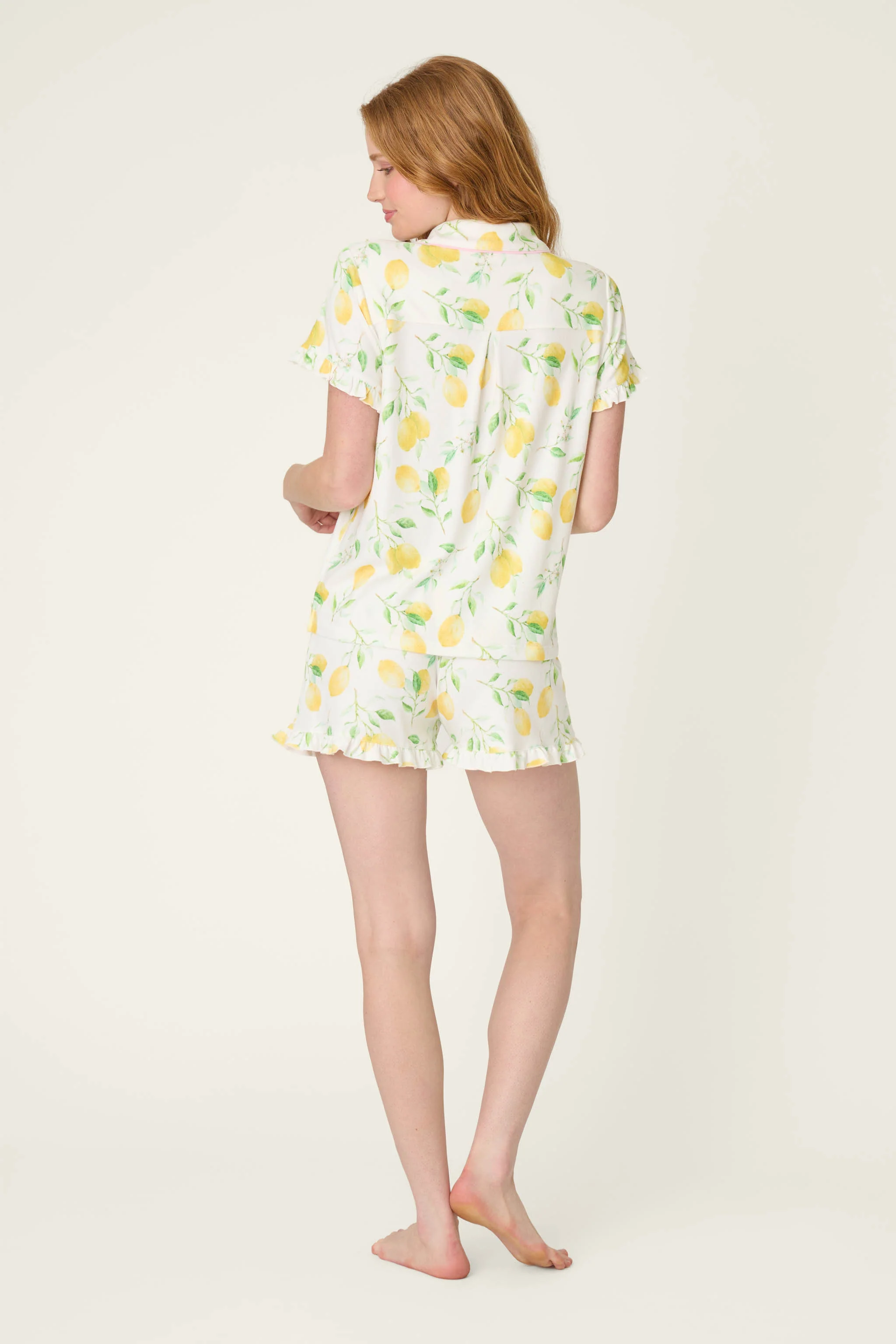 La Dolce Spritz Lemon Zest Short PJ Set - Image 3