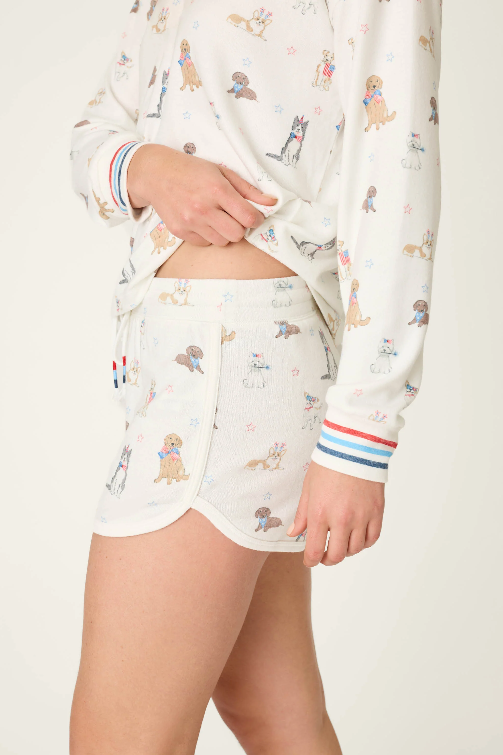 Red, White, & Woof Patriotic Pups Shorts - Image 6
