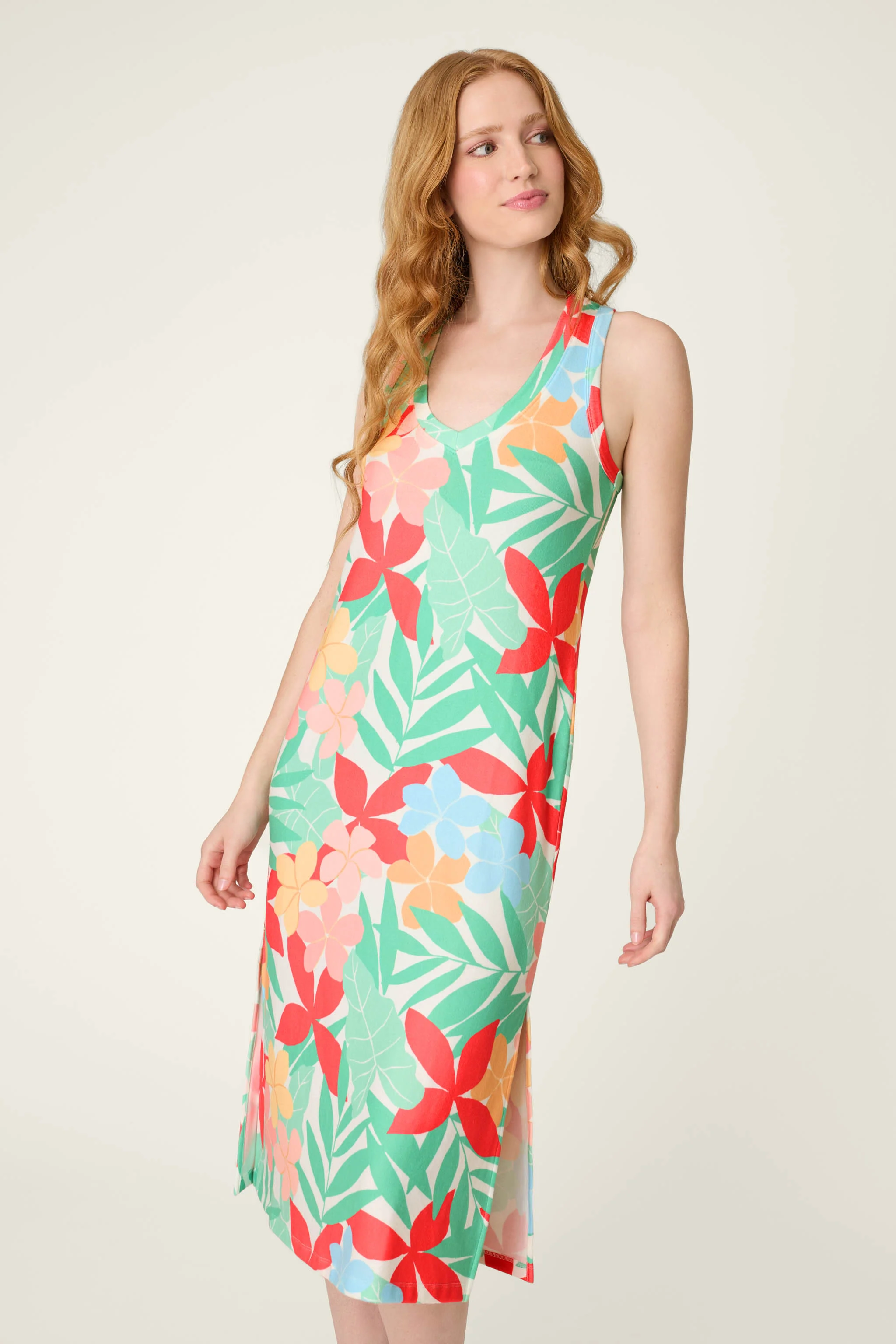 The Coastal Club Sunset Blooms Dress - Image 5