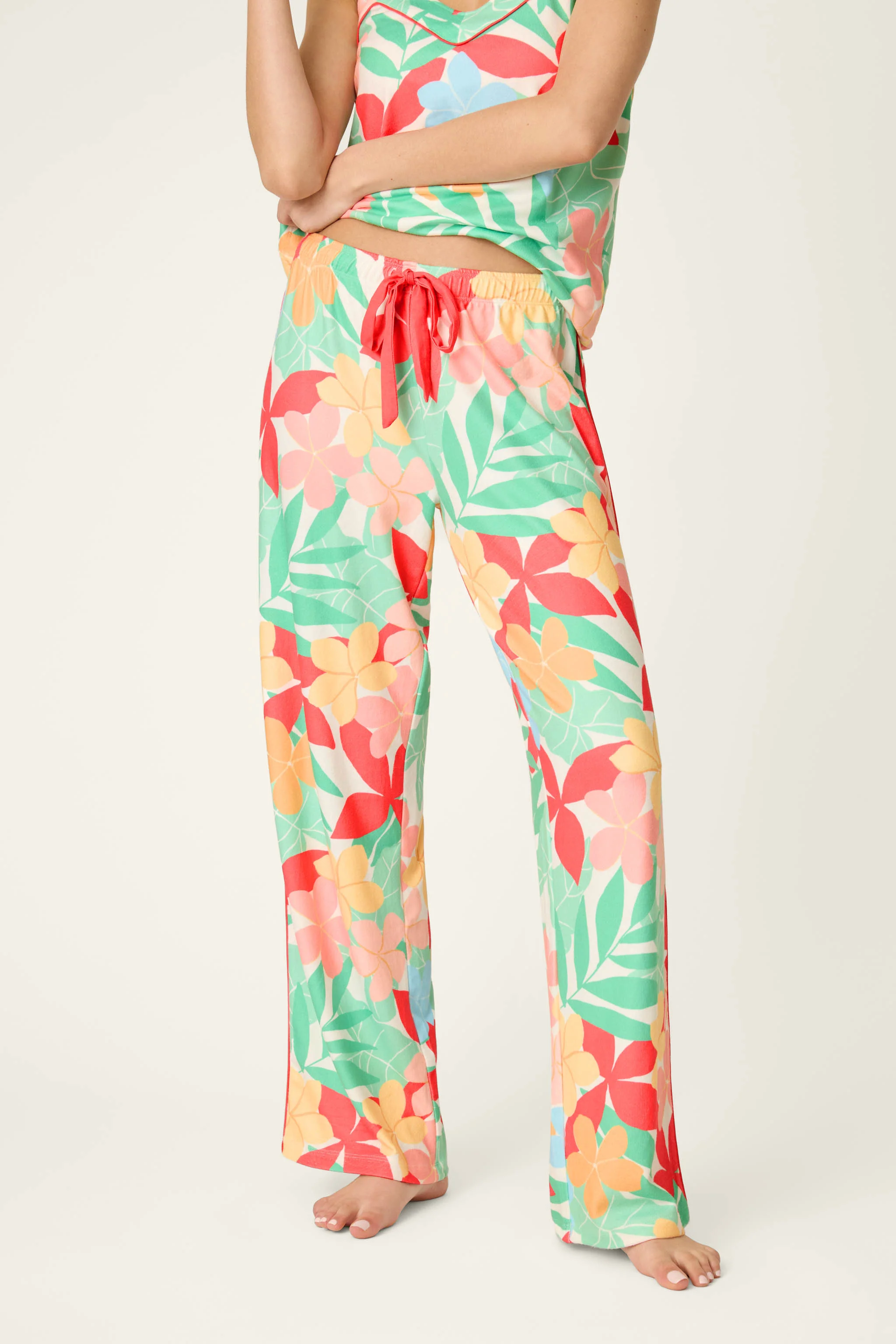 The Coastal Club Sunset Blooms Pajama Pants
