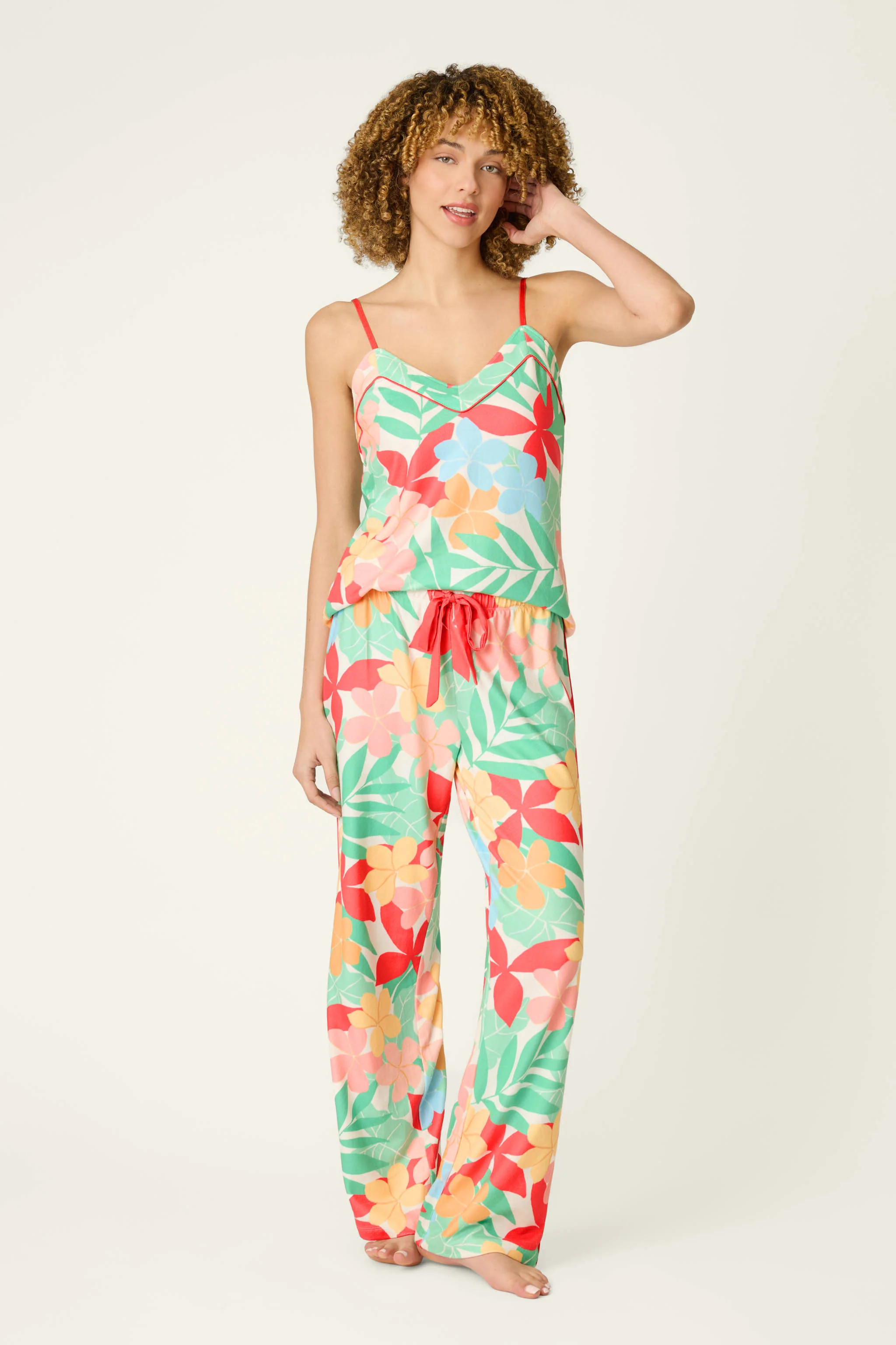 The Coastal Club Sunset Blooms Pajama Pants - Image 3