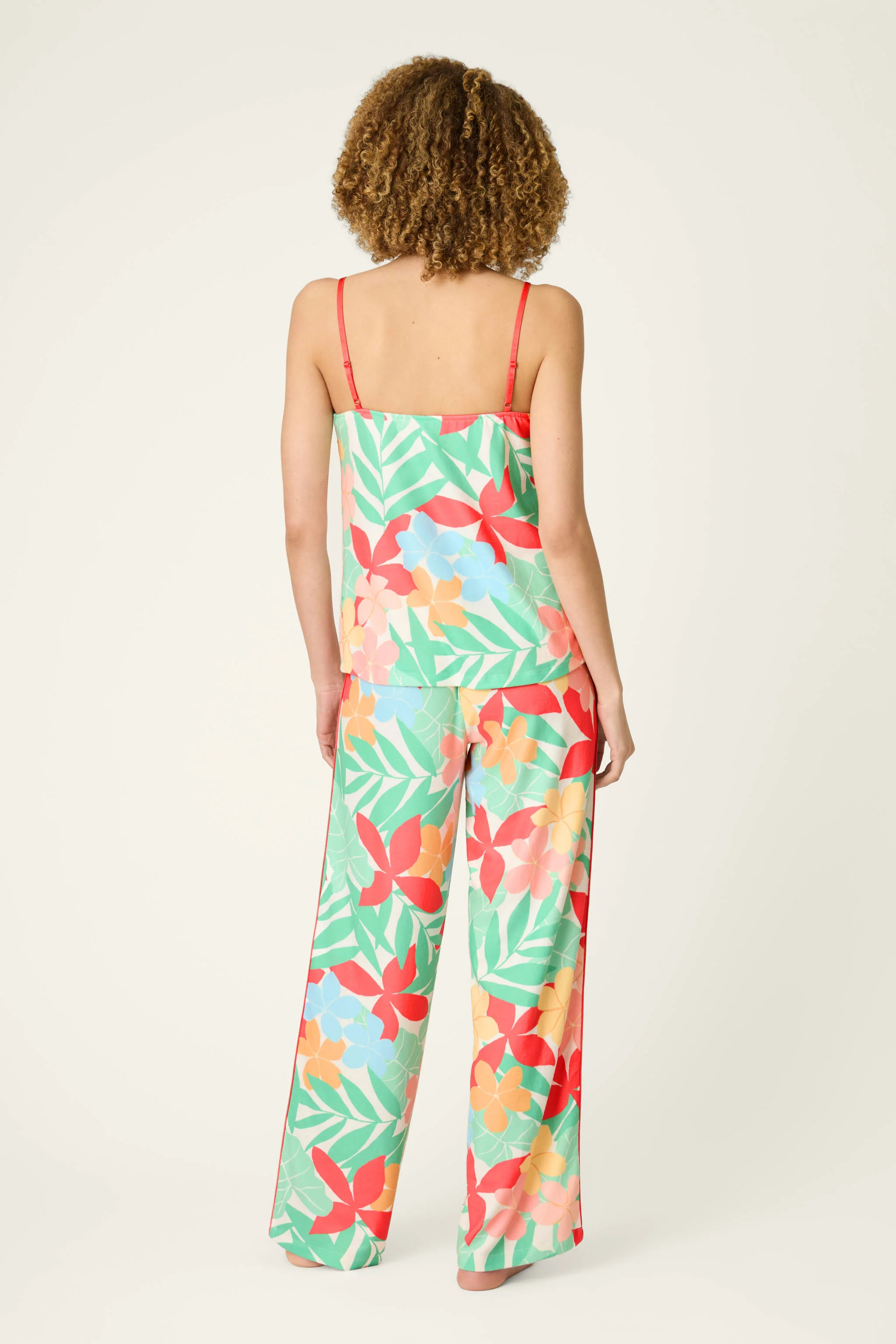 The Coastal Club Sunset Blooms Long PJ Set - Image 4