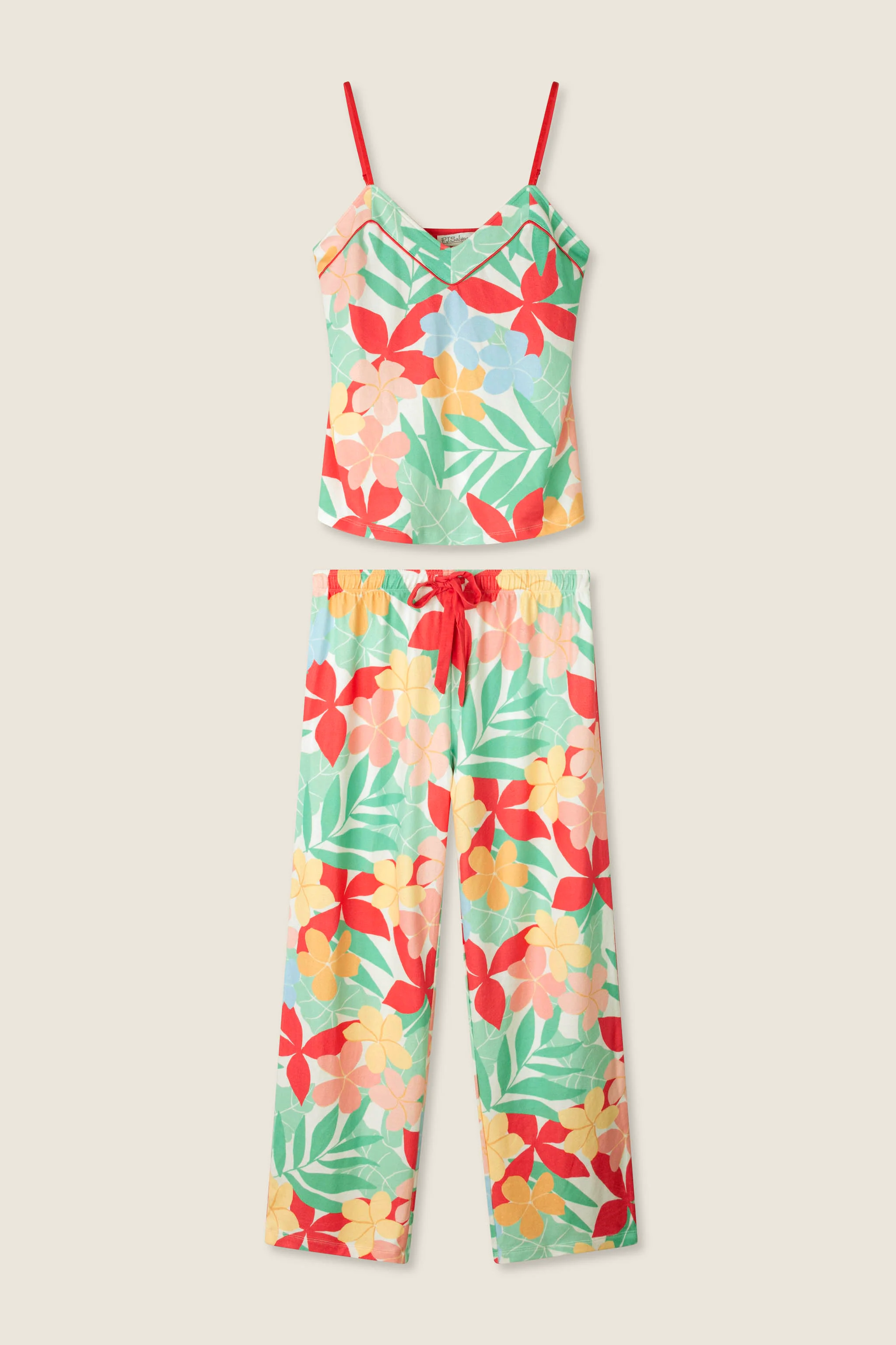 The Coastal Club Sunset Blooms Long PJ Set - Image 7