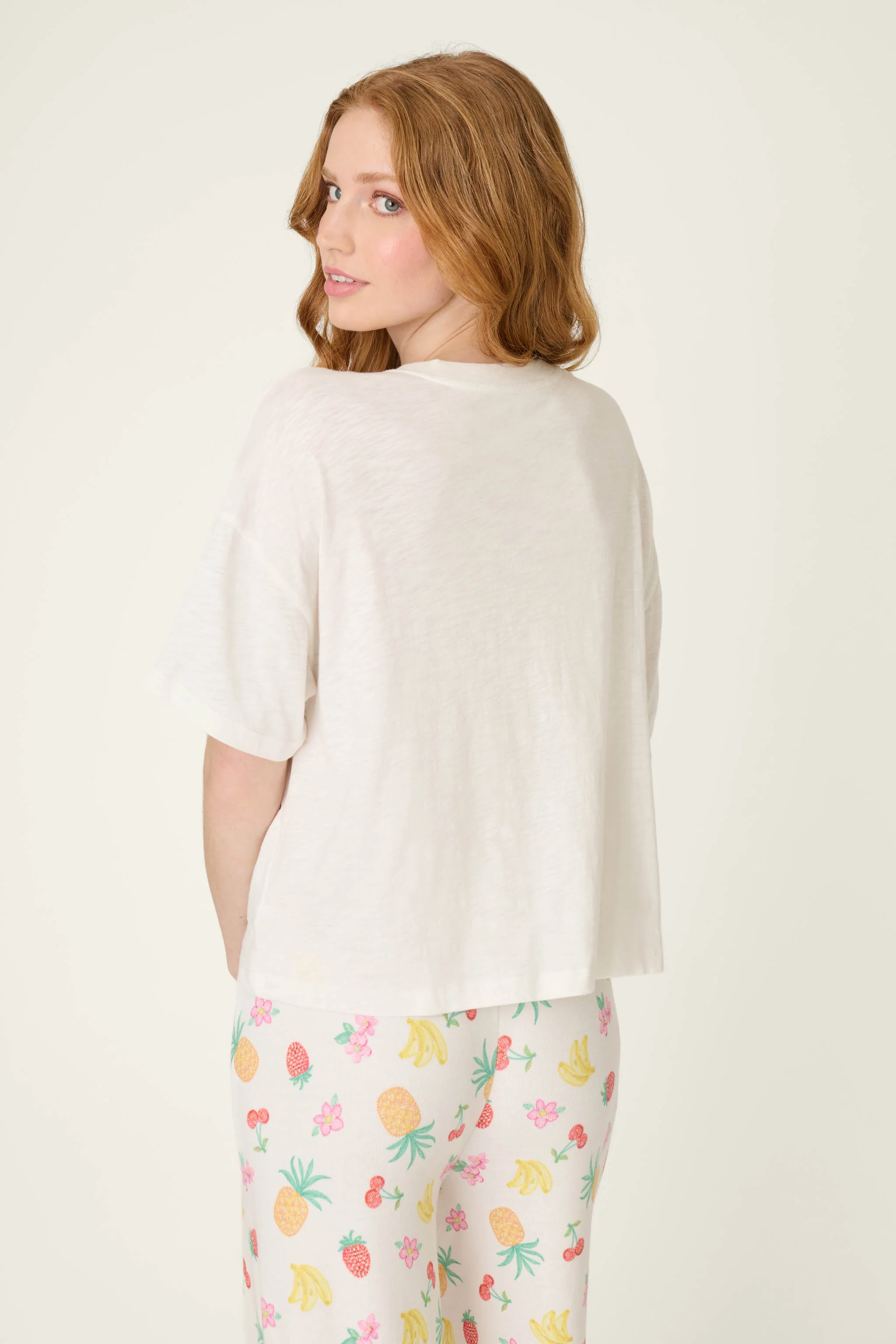 Viva la Vida Puff Paint Pineapple T-Shirt - Image 3