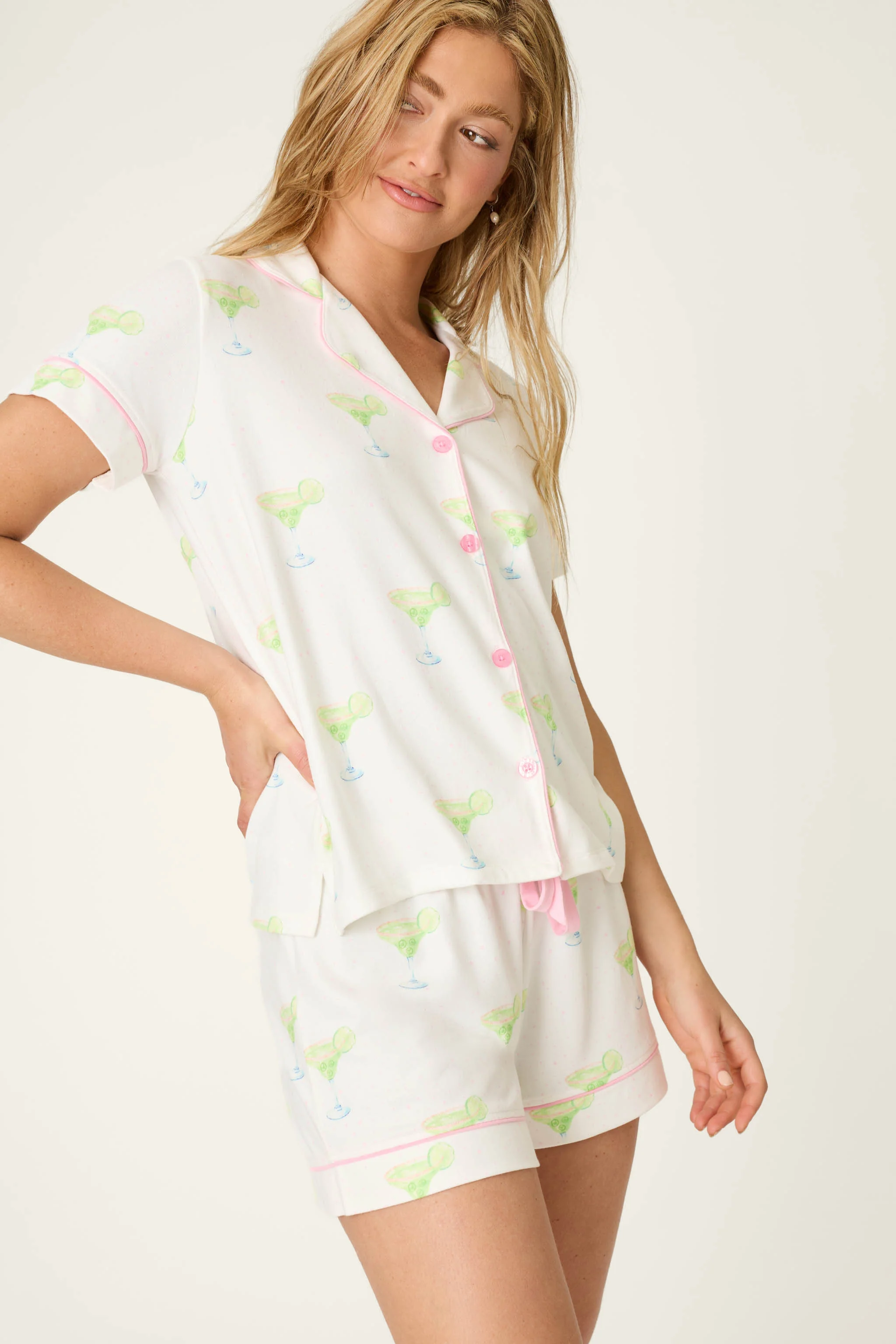 Margarita Mama Spicy Sips 3-Piece Short PJ Set - Image 6