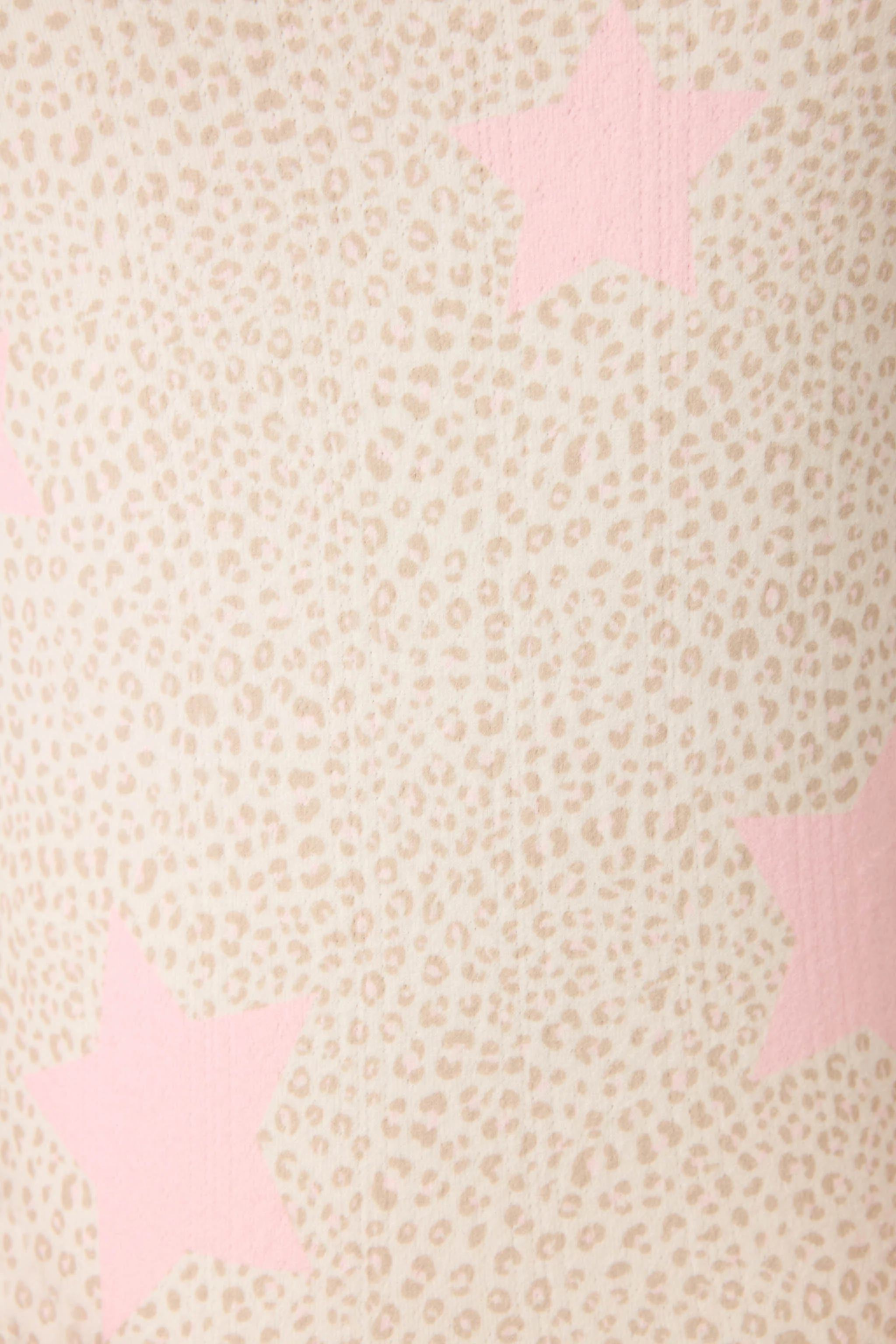 Stay Wild Leopard & Star Print Pointelle Camisole - Image 2