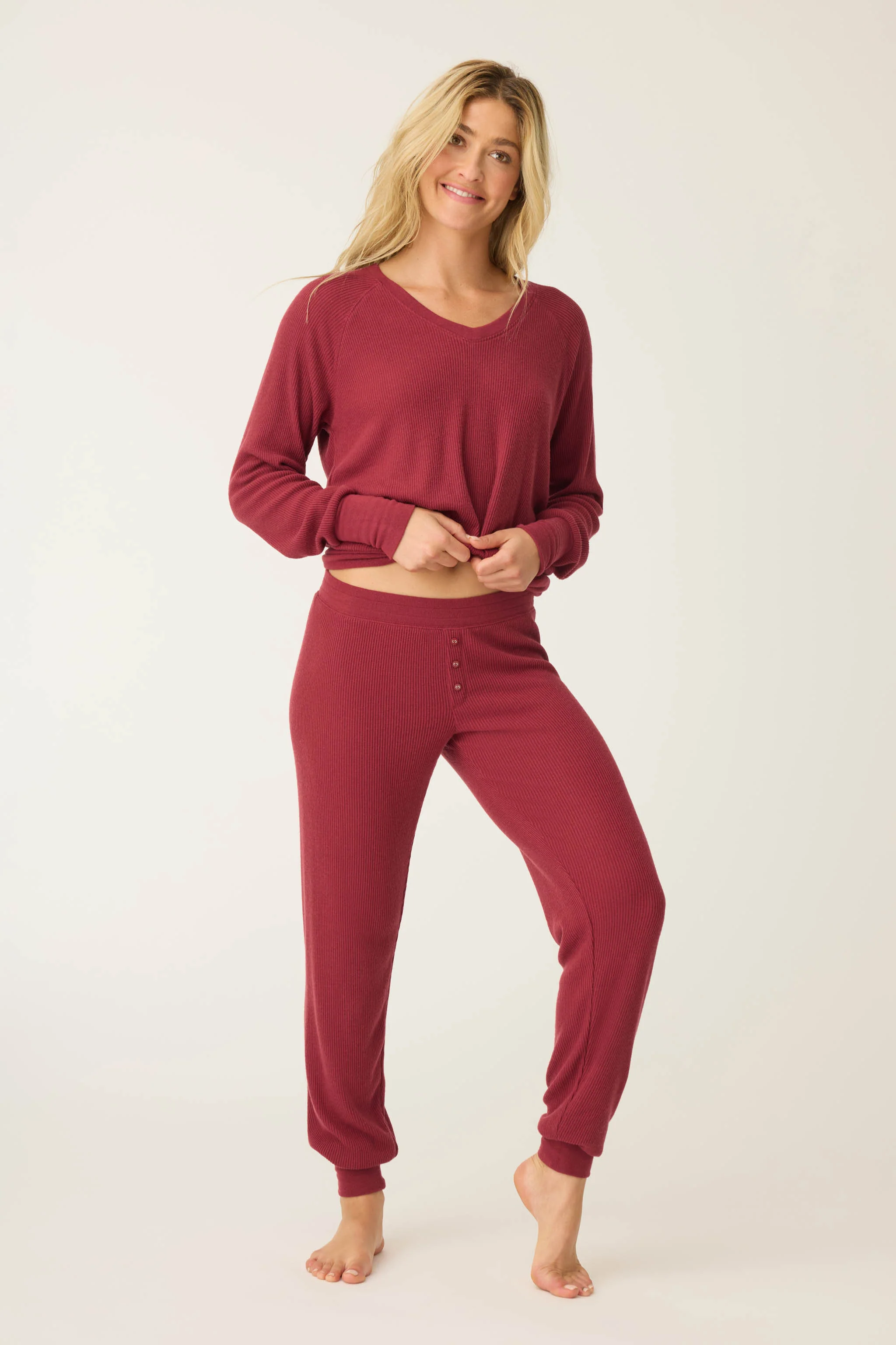 Textured Essentials Port Jammie Pants - Image 6