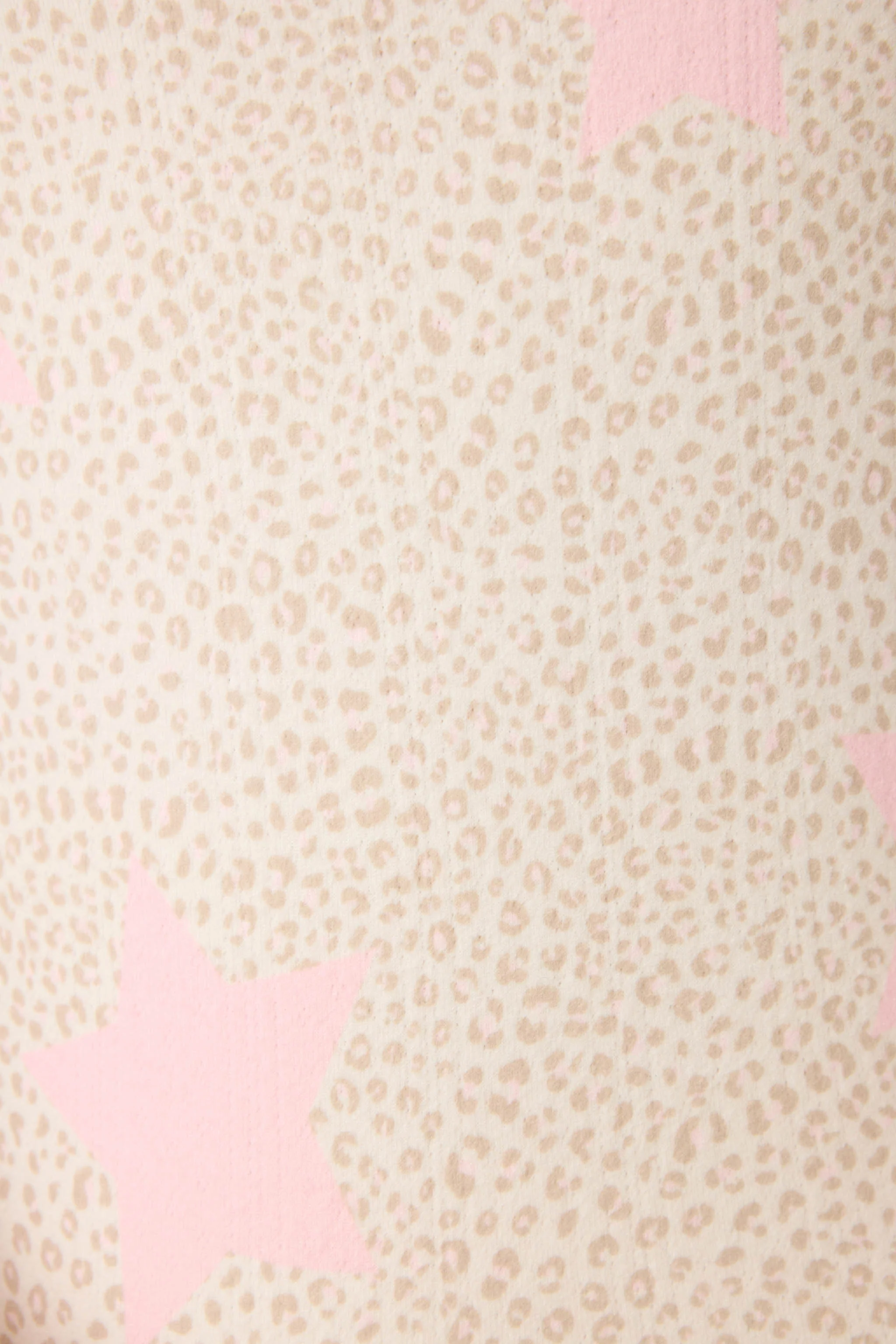 Stay Wild Leopard & Star Print Pointelle Shorts - Image 7