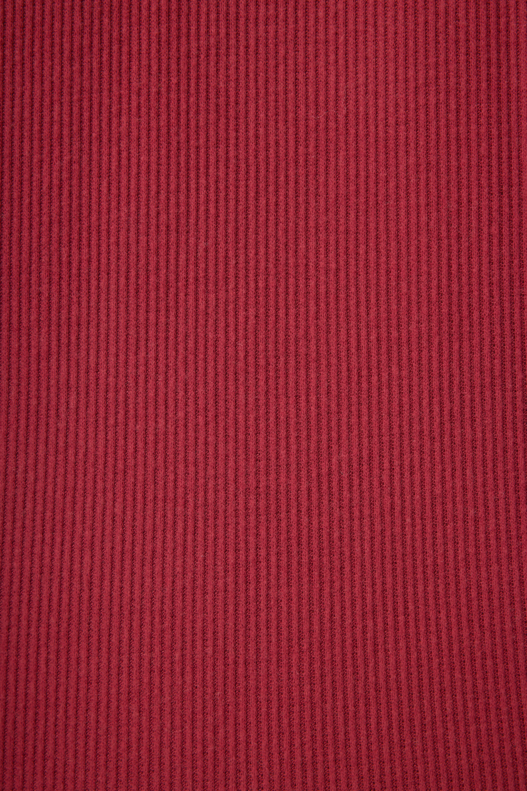 Textured Essentials Port Long Sleeve Top - Image 7
