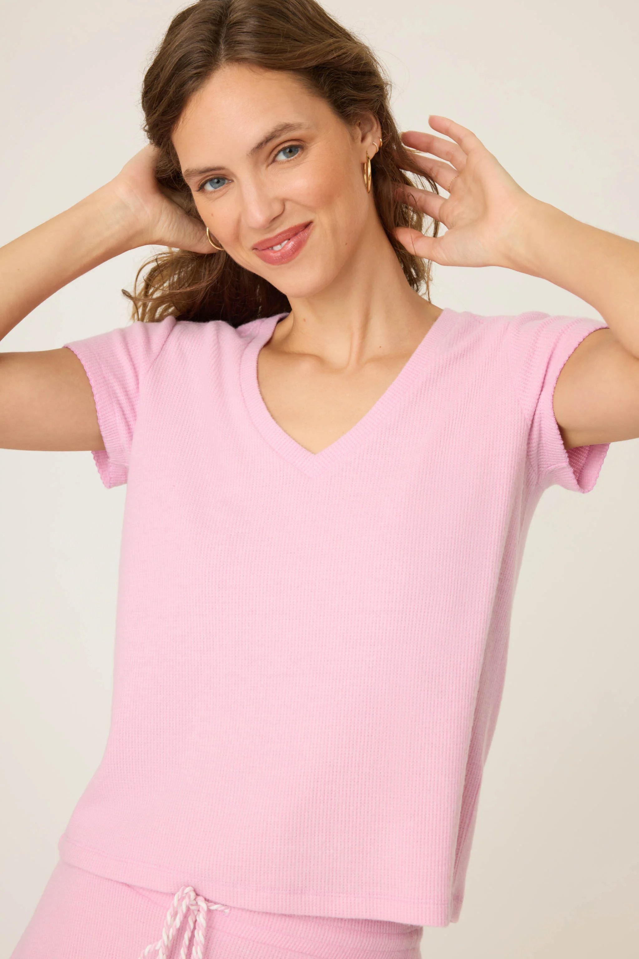 Wish You Were Here Peachy Short Sleeve Top - Image 4