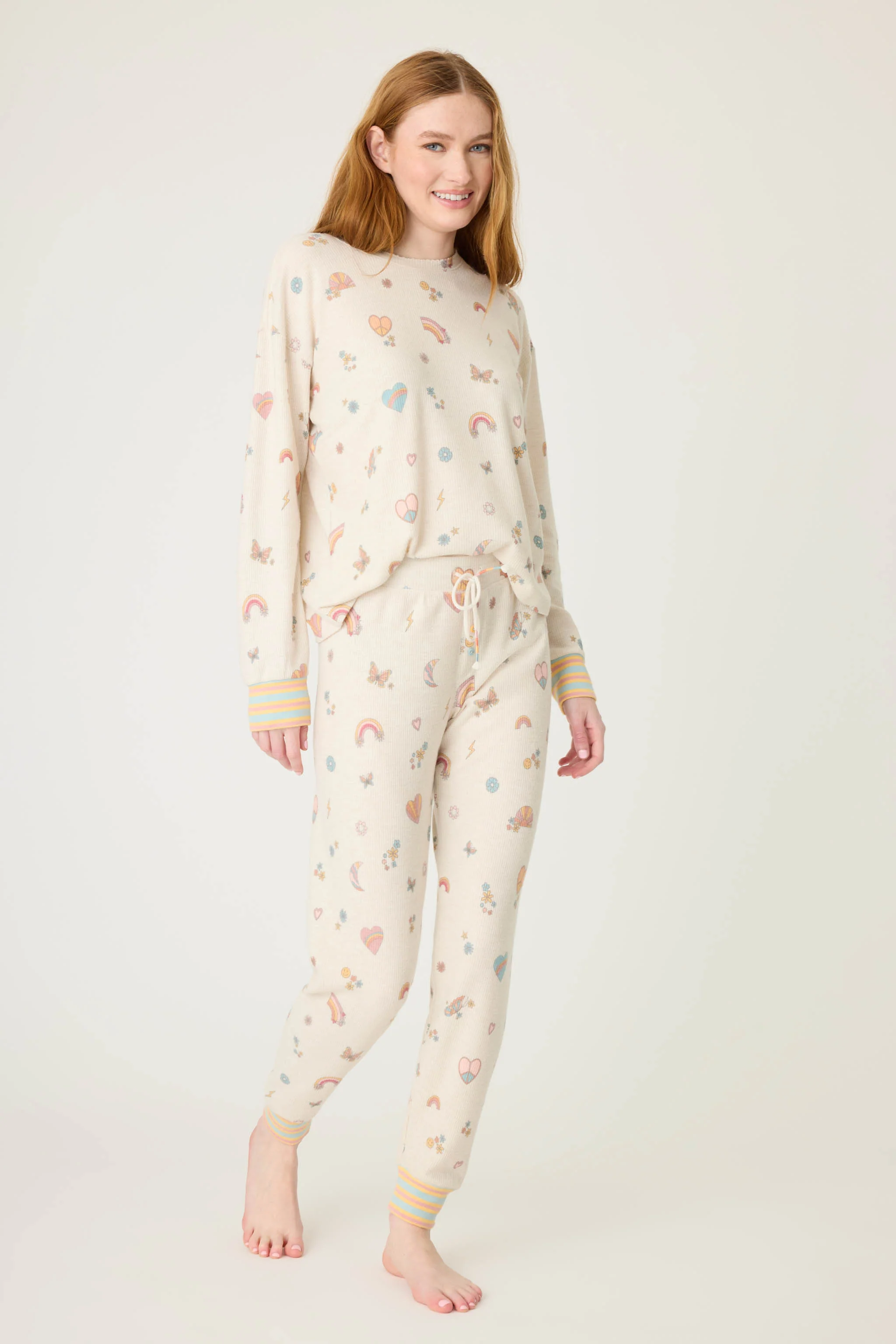Sunshine On My Mind Emoji-Fun Long Sleeve Top - Image 4