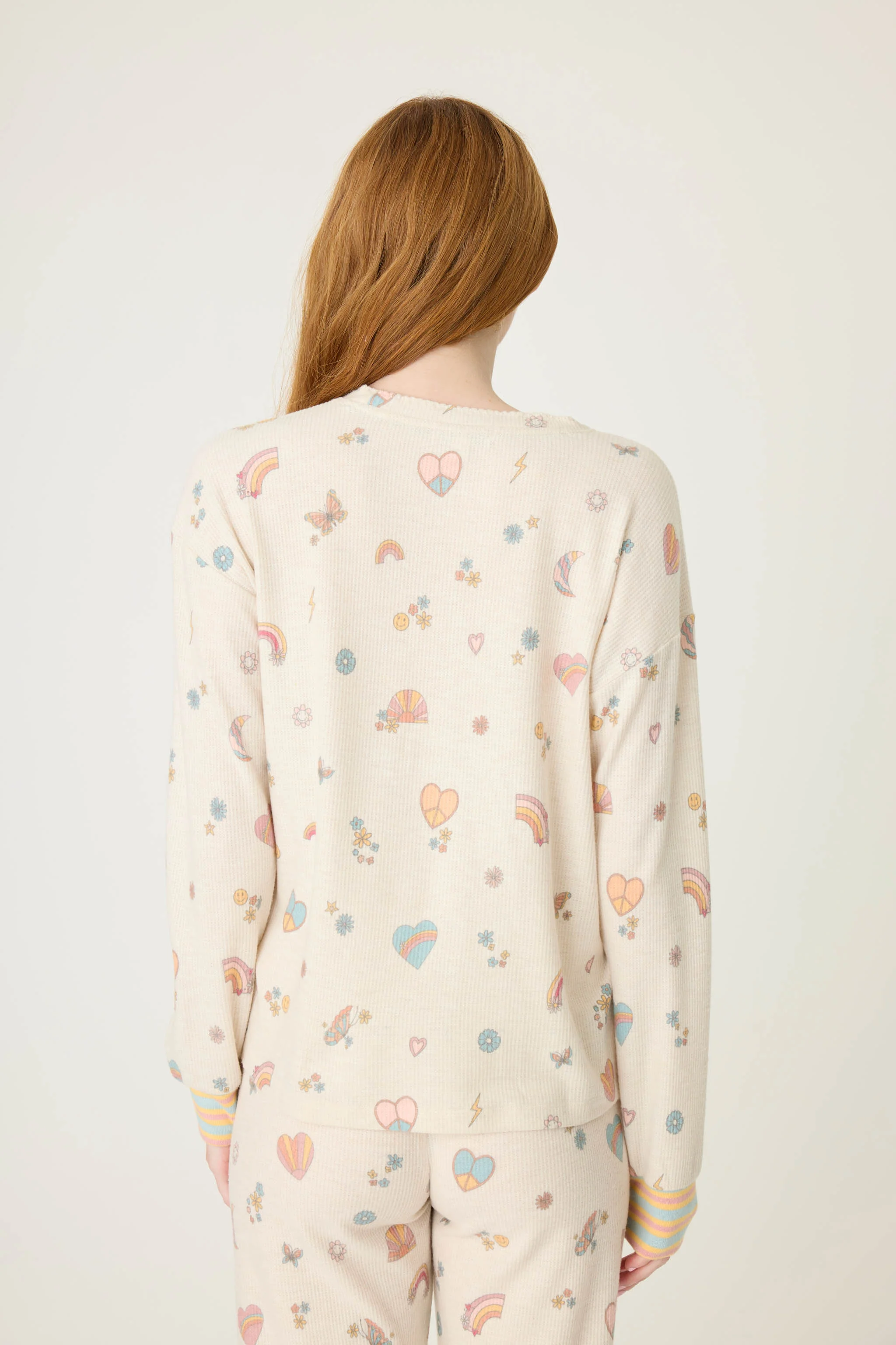 Sunshine On My Mind Emoji-Fun Long Sleeve Top - Image 6