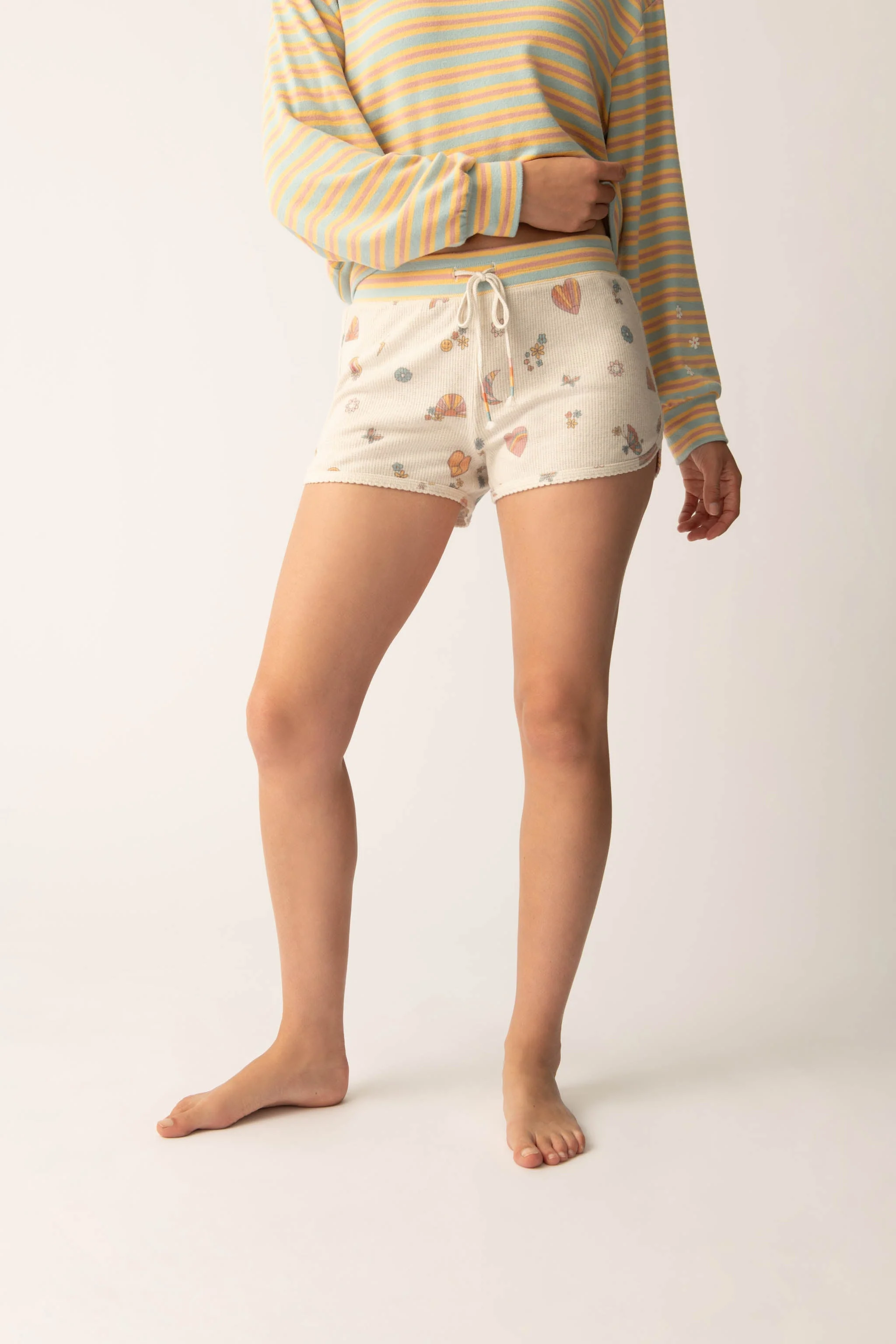 Sunshine On My Mind Emoji-Fun Shorts