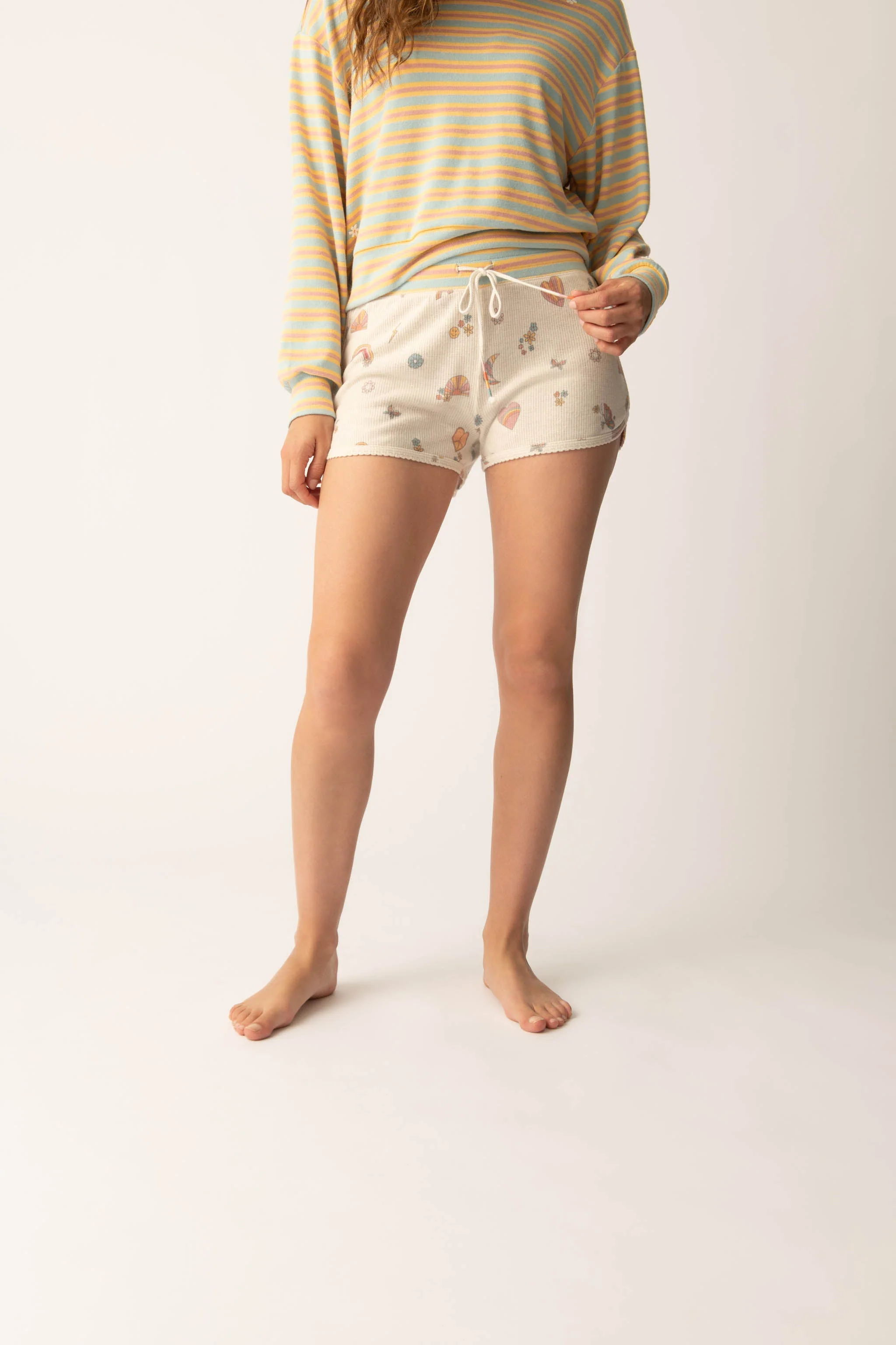Sunshine On My Mind Emoji-Fun Shorts - Image 3