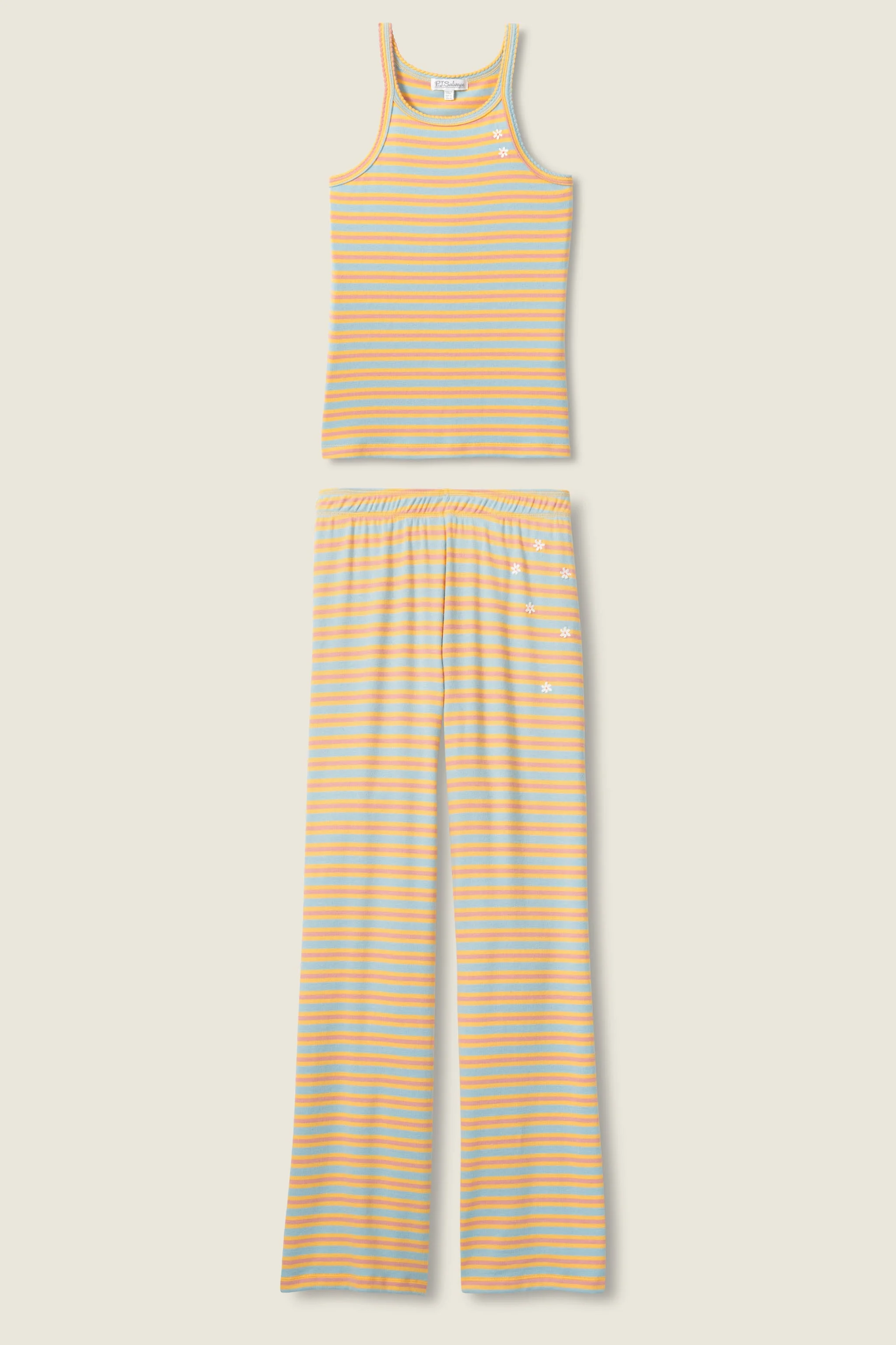 Sunshine On My Mind Multi-Striped Lounge Set - Image 3
