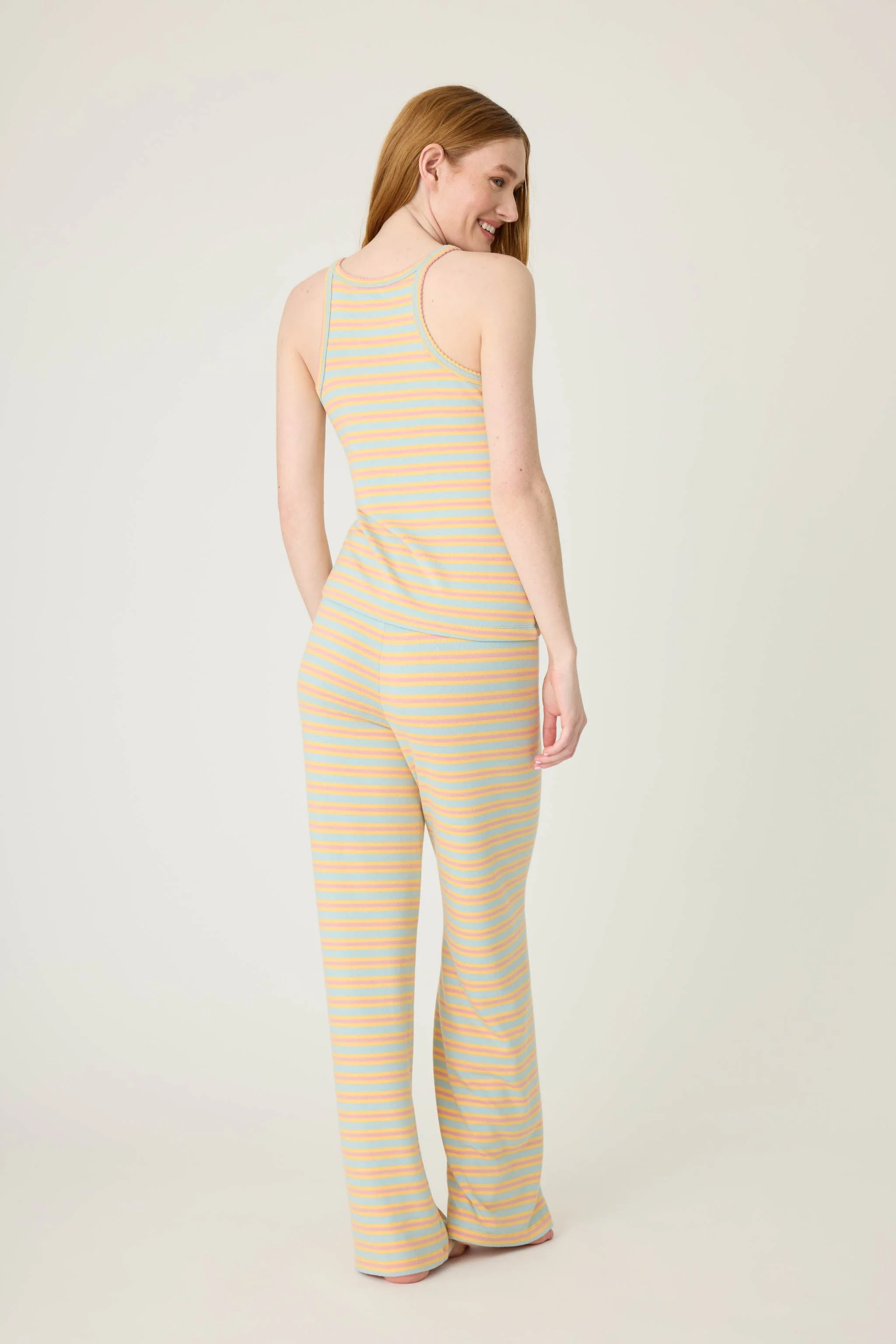 Sunshine On My Mind Multi-Striped Lounge Set - Image 7