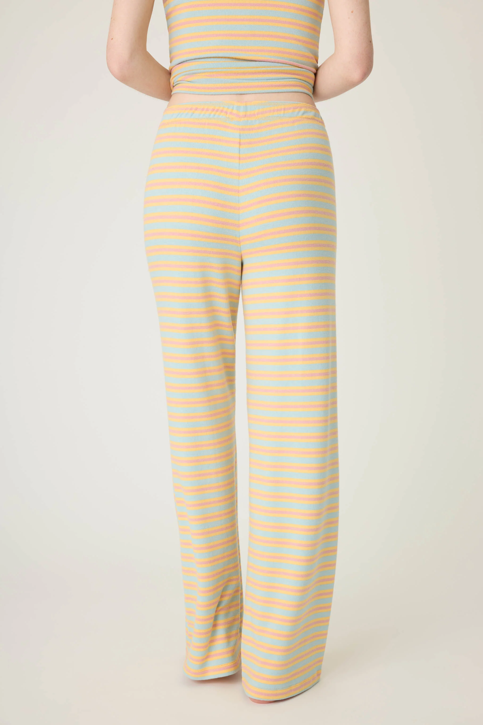 Sunshine On My Mind Striped Open Leg Pants - Image 6