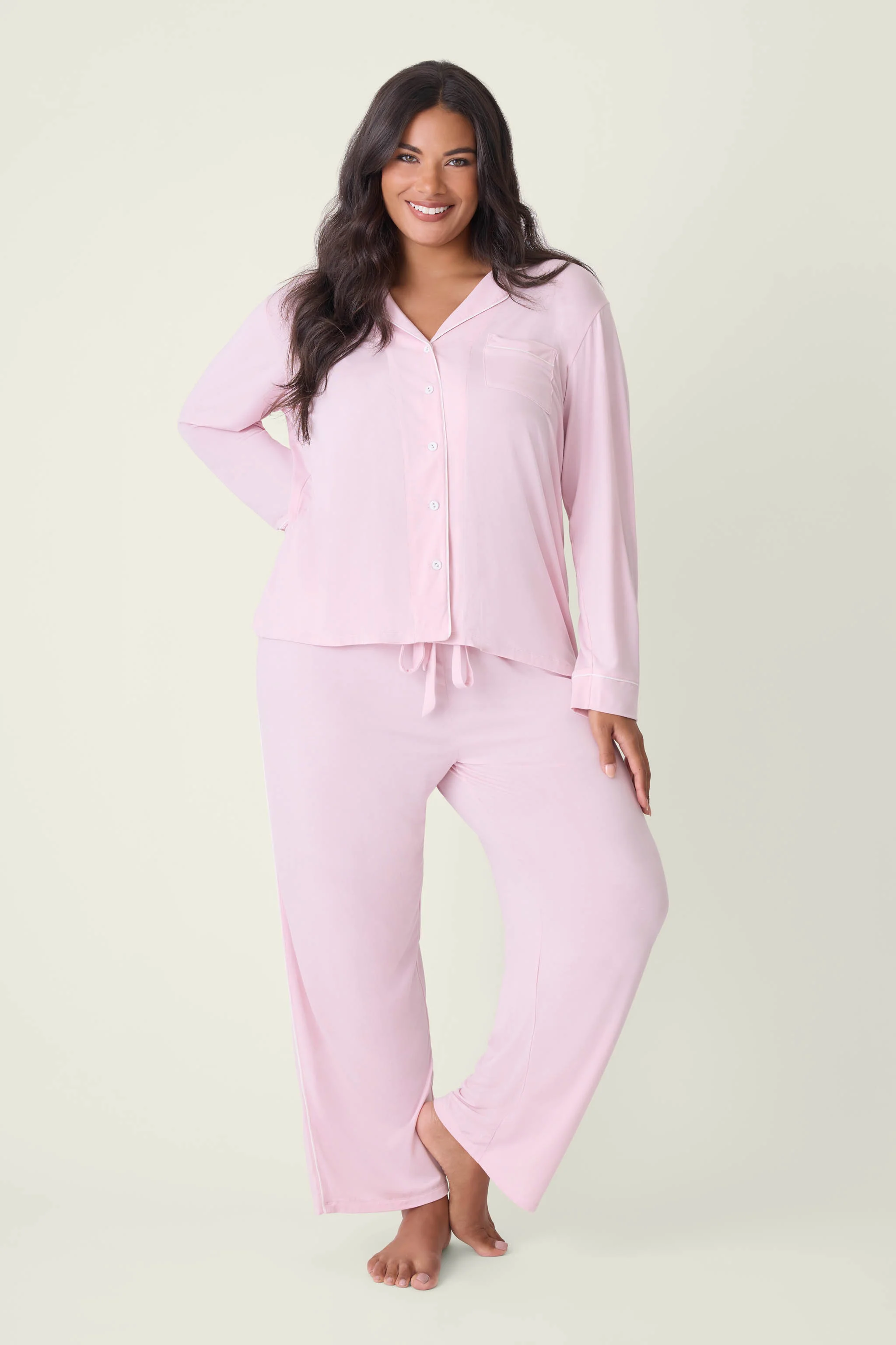 Susan G. Komen 3-Piece Modal PJ Set Plus Size - Image 3