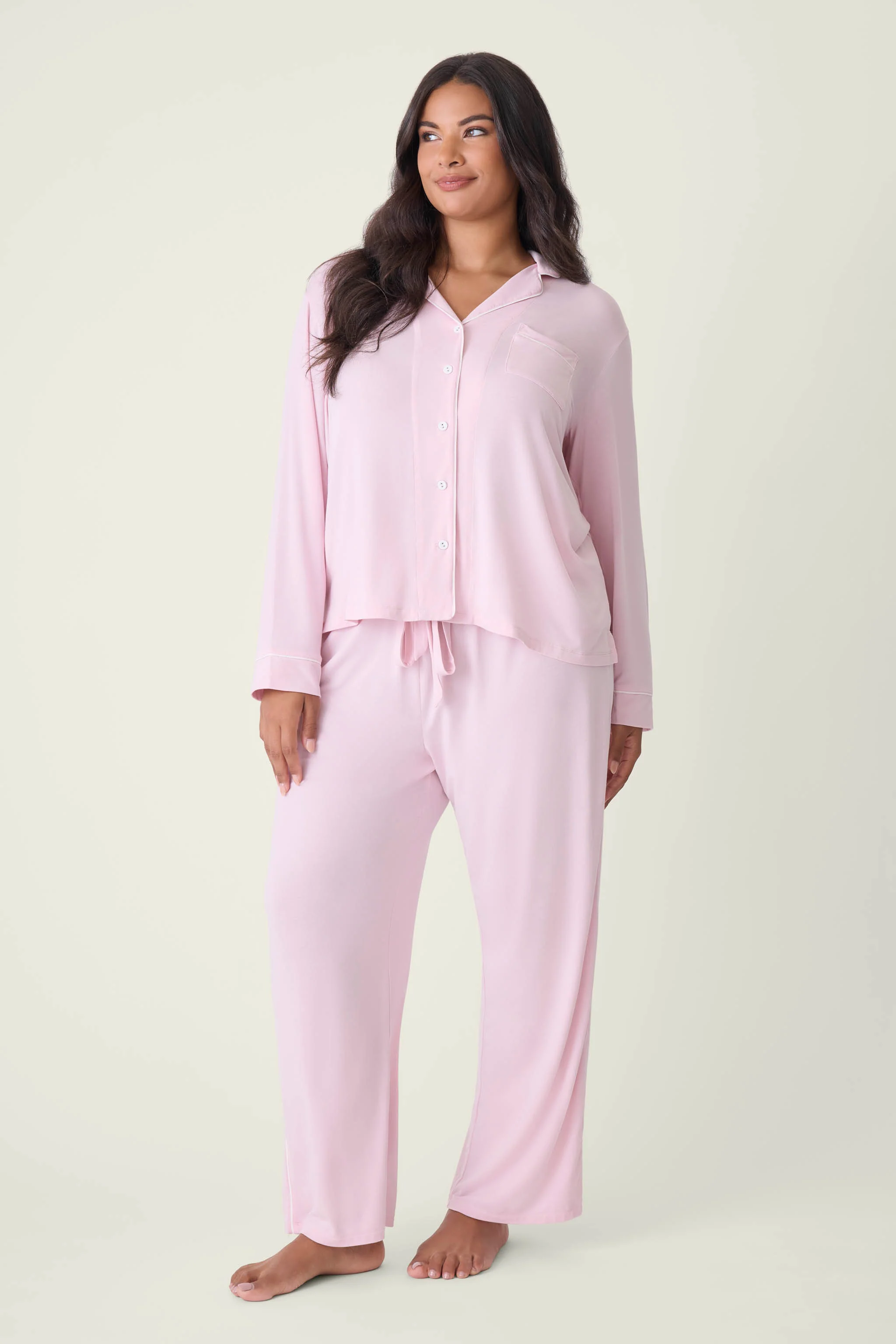 Susan G. Komen 3-Piece Modal PJ Set Plus Size - Image 5