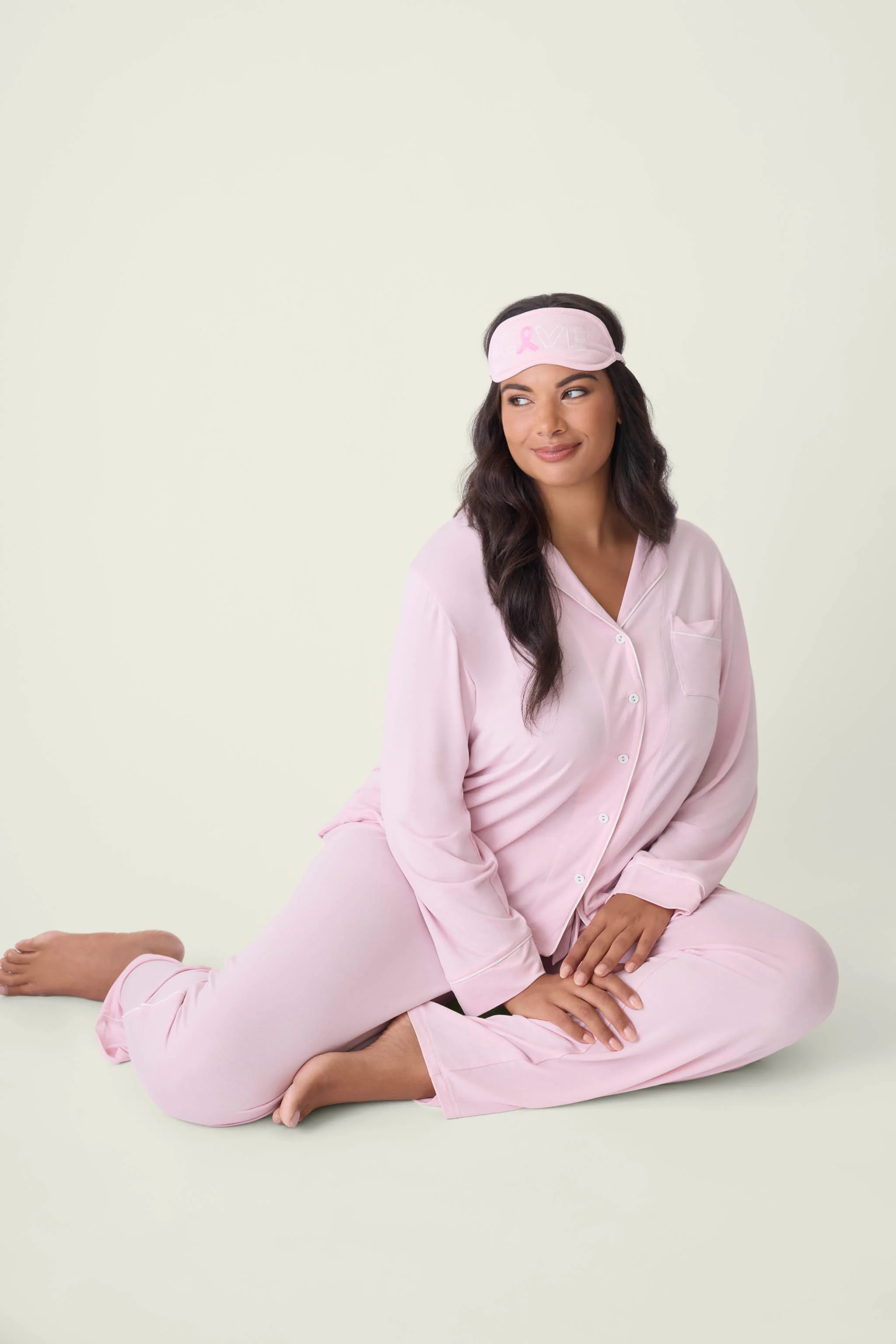 Susan G. Komen 3-Piece Modal PJ Set Plus Size - Image 6