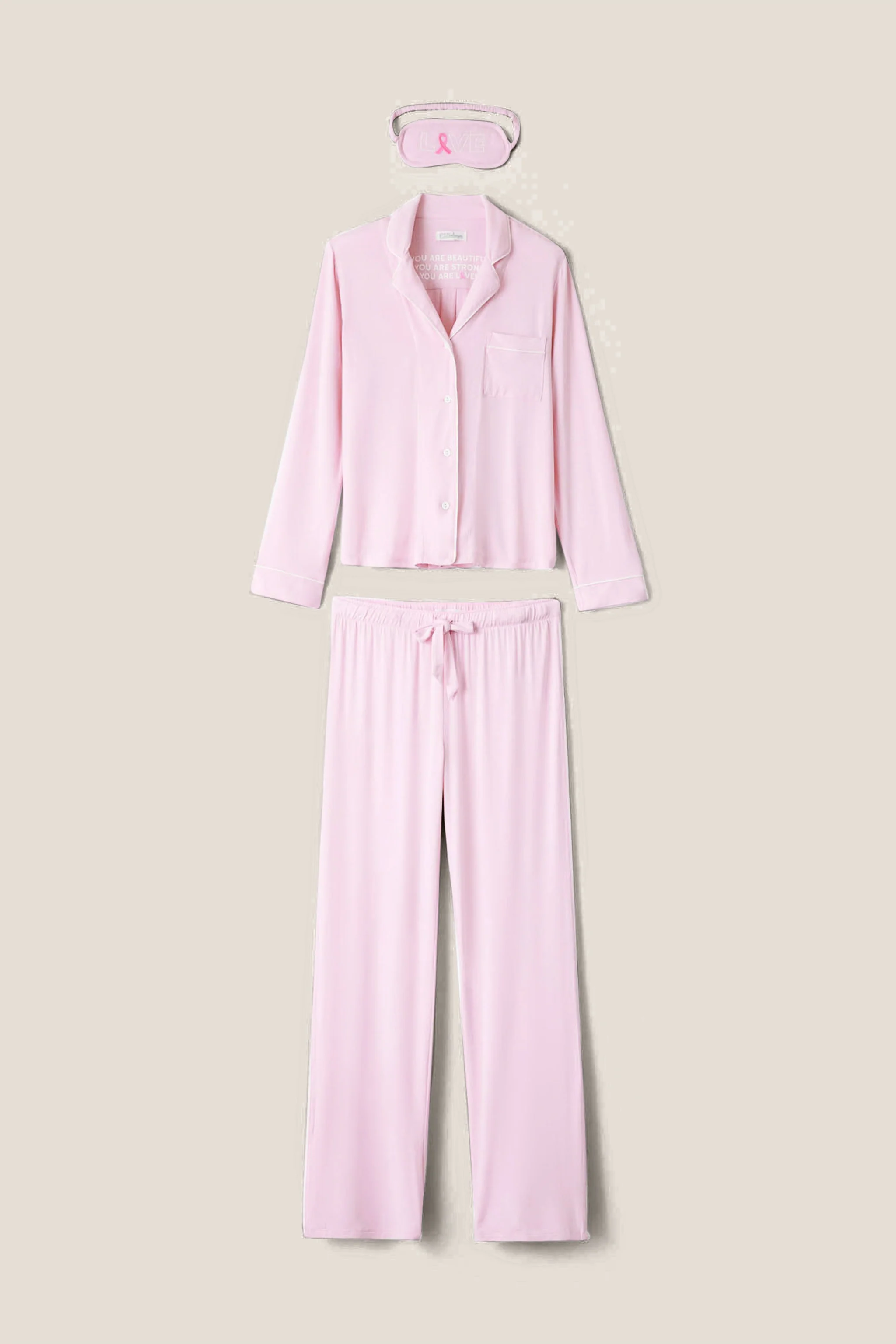 Susan G. Komen 3-Piece Modal PJ Set - Image 2