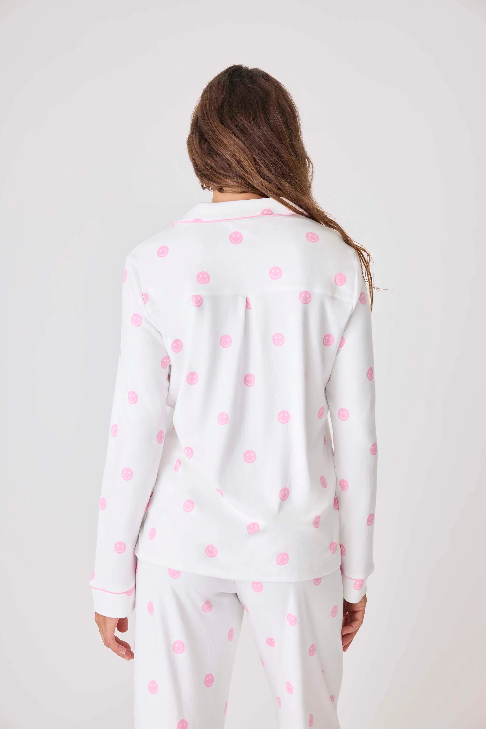 Susan G. Komen Choose Happy Long Sleeve PJ Top - Image 4