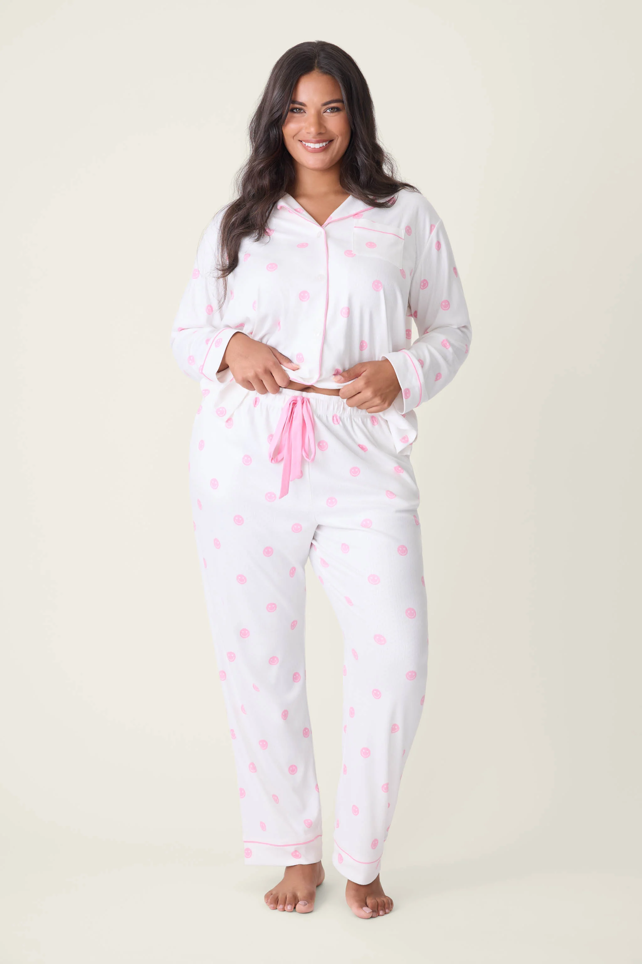 Susan G. Komen Choose Happy PJ Set Plus Size - Image 3