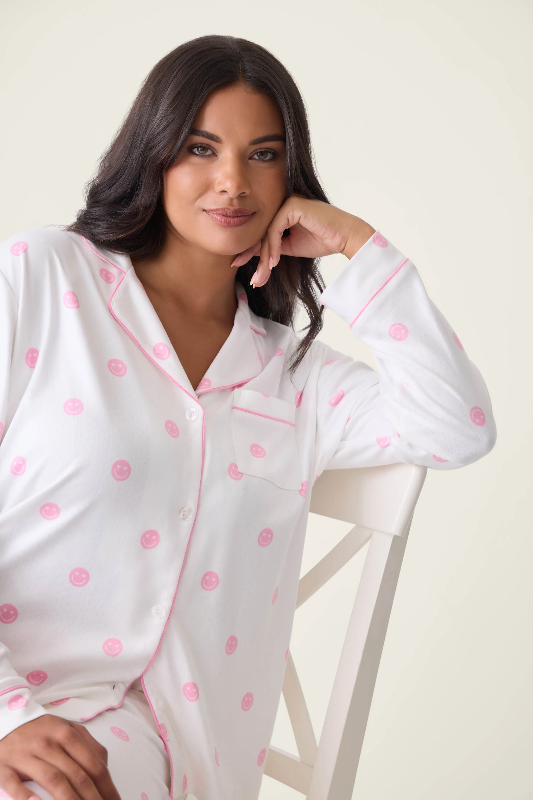 Susan G. Komen Choose Happy PJ Set Plus Size - Image 4