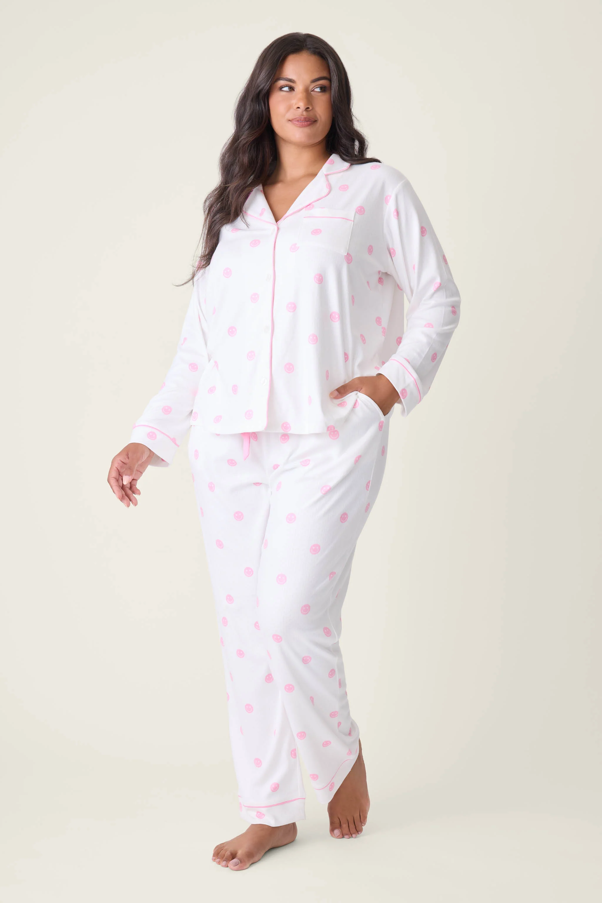 Susan G. Komen Choose Happy PJ Set Plus Size - Image 5