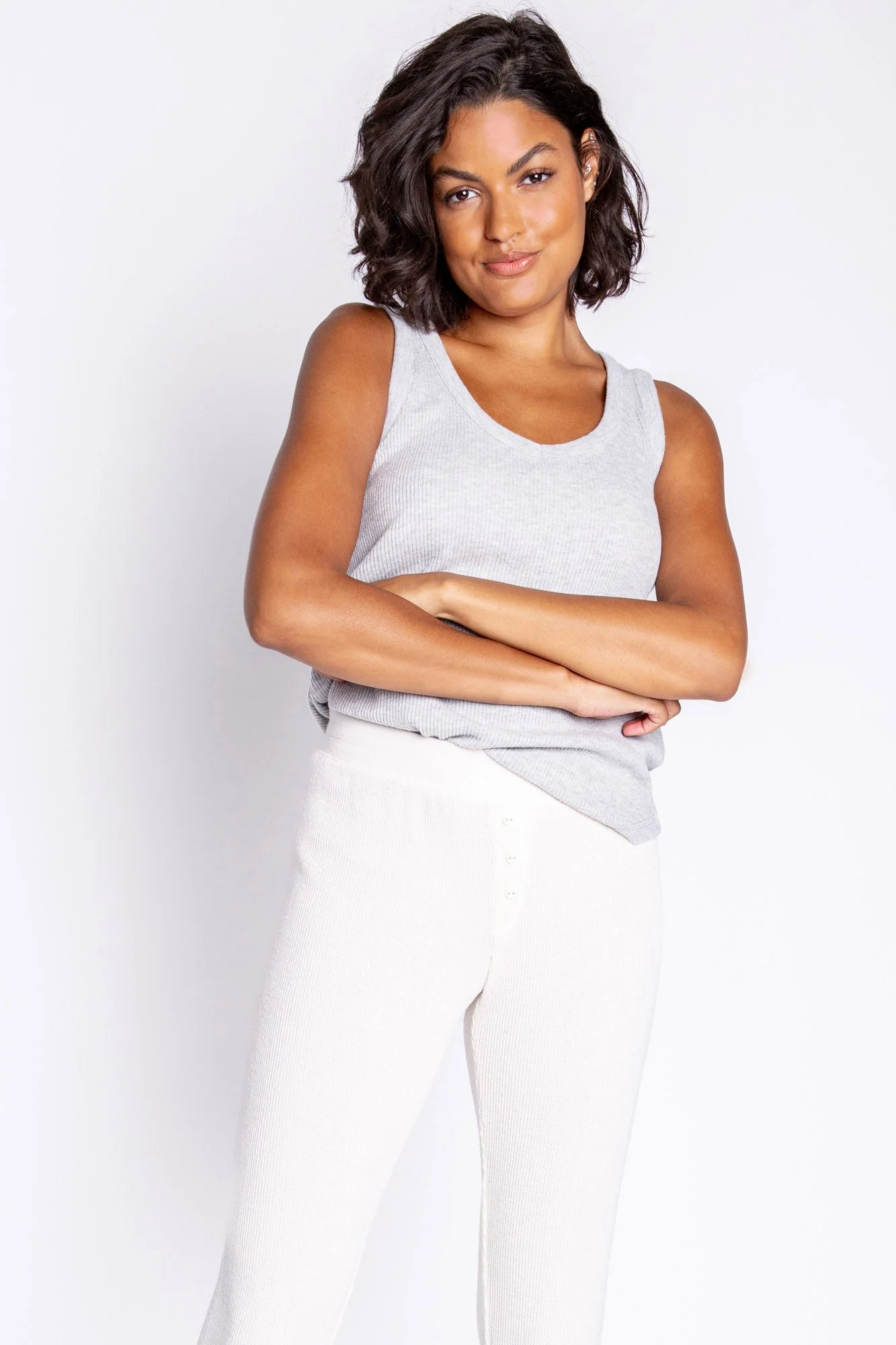 Textured Essentials Stone Jammie Pants - Image 5