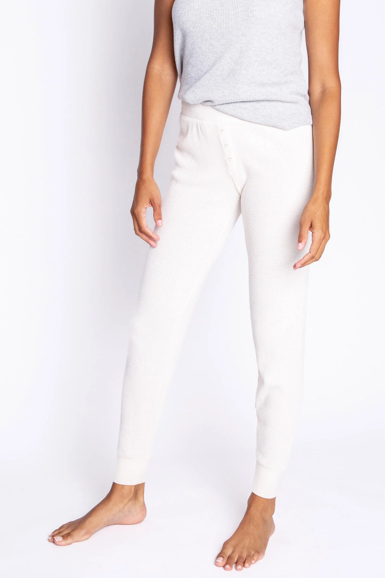 Textured Essentials Stone Jammie Pants - Image 6